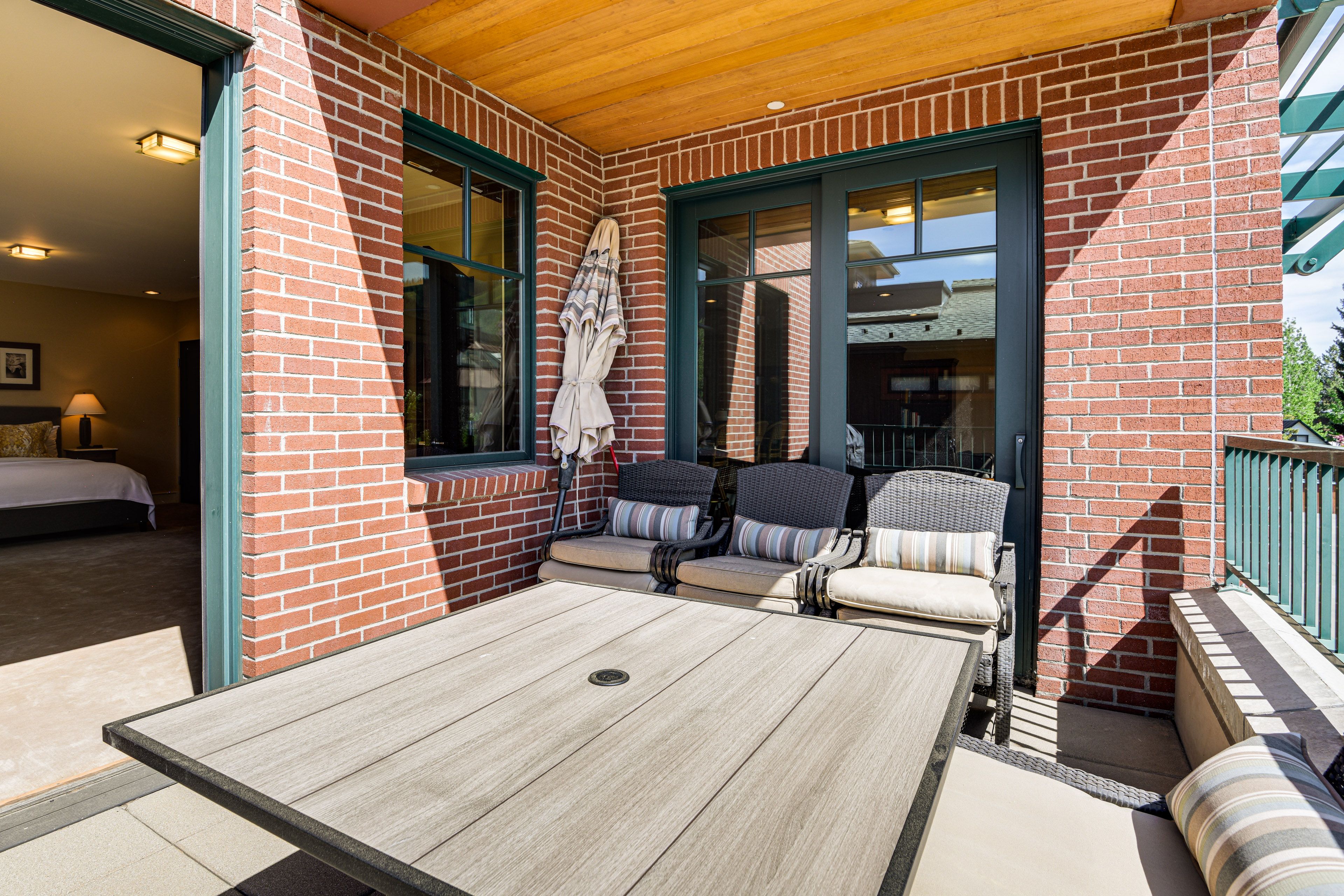 Balcony | Outdoor Dining Area | Gas Grill | Mountain Views