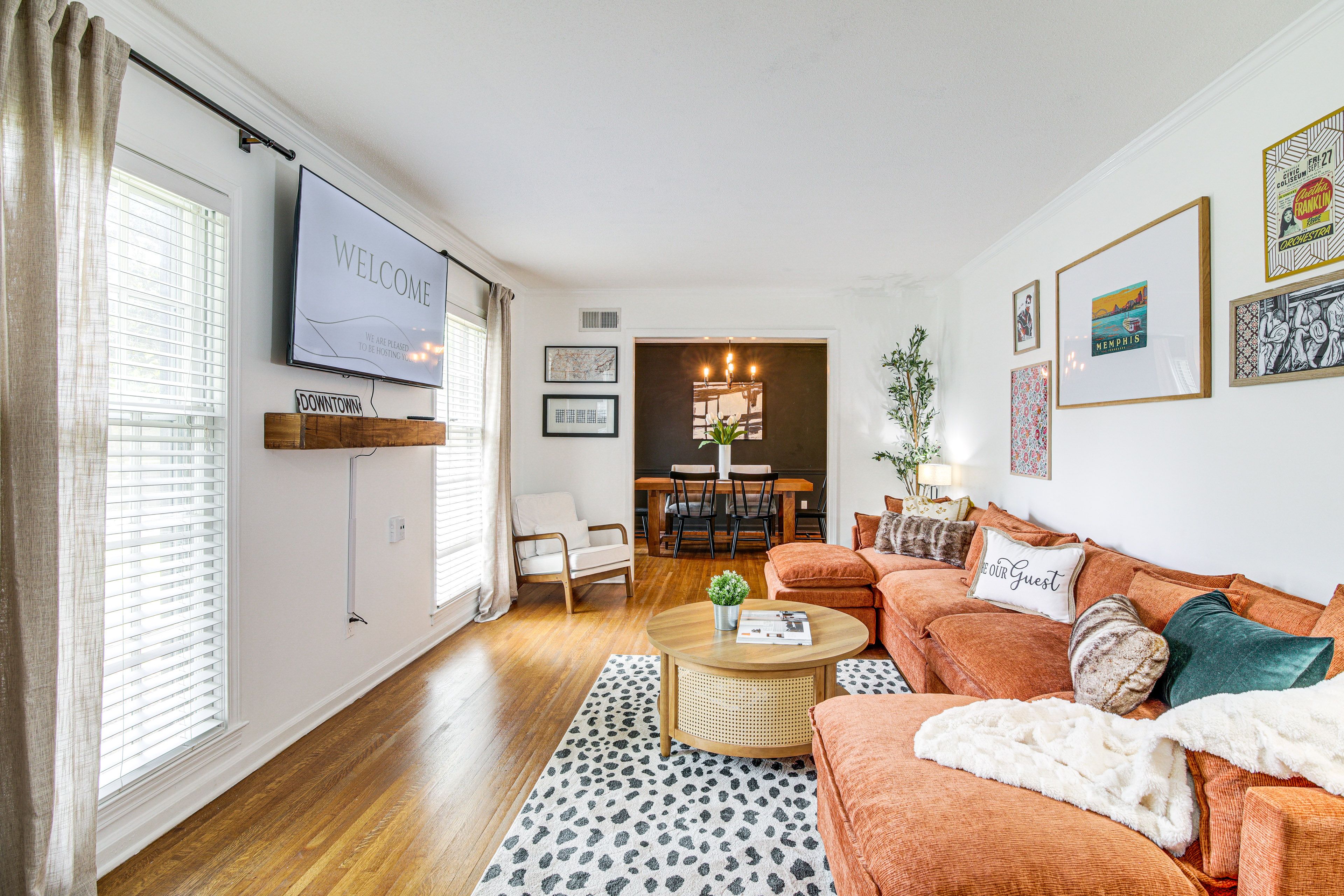 Living Room | Smart TV | Free WiFi | 1st Floor