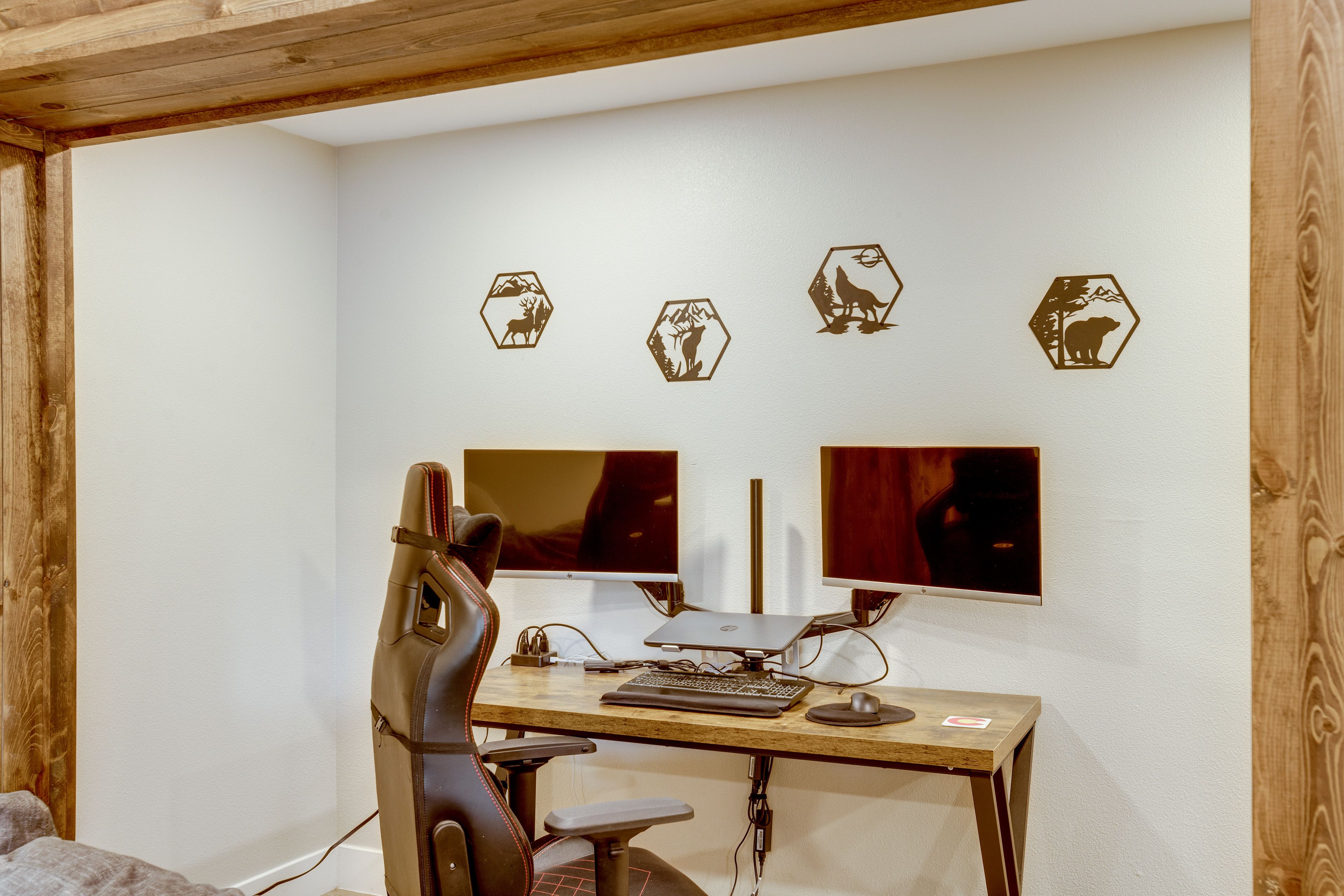 Dedicated Workspace w/ 2 Monitors