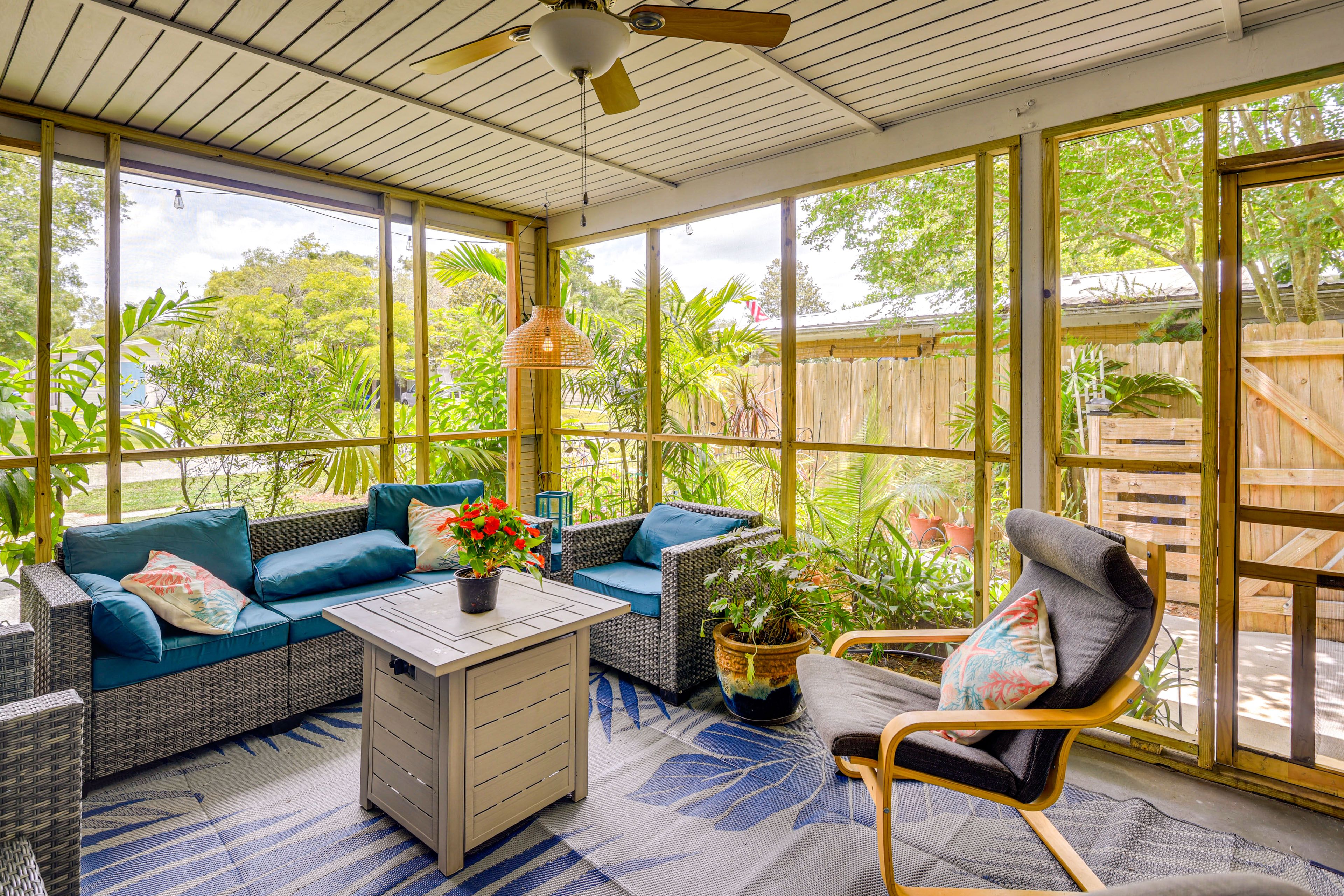 St. Augustine Vacation Rental | 2BR | 1BA | 1,021 Sq Ft | 3 Steps Required