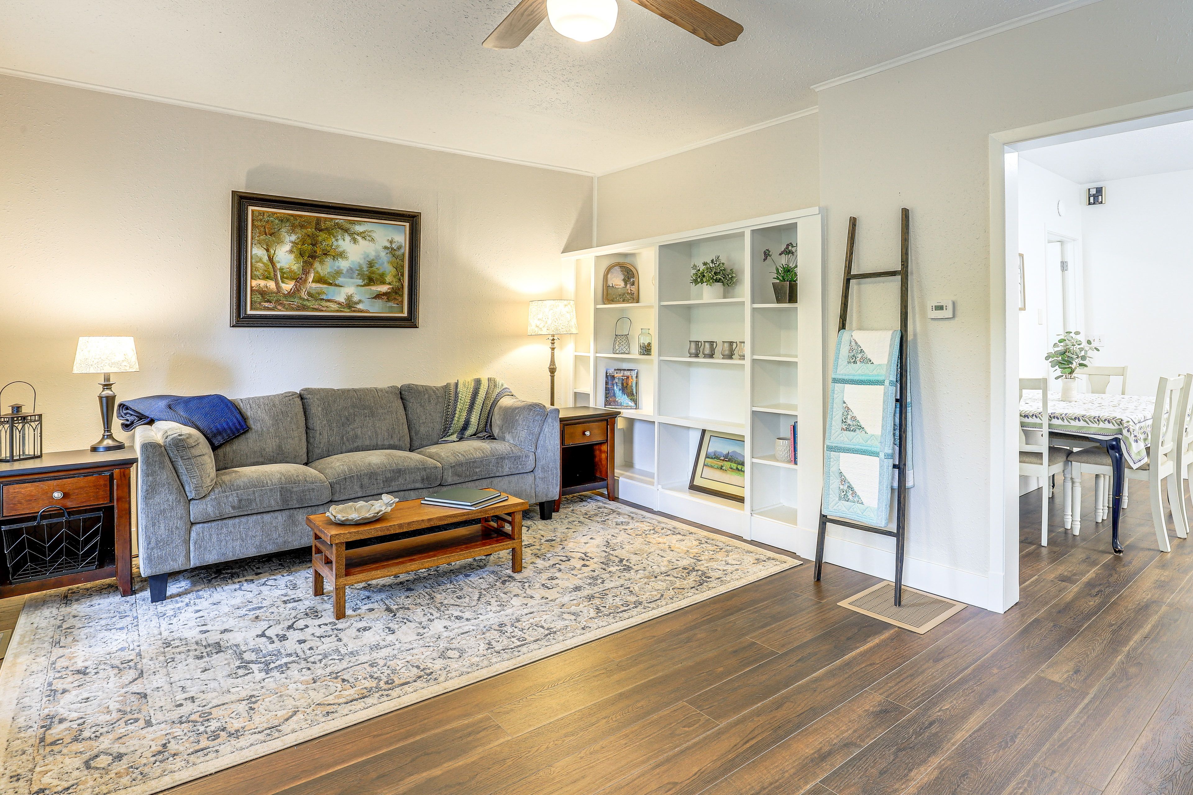 Living Room | Central Heating | Free WiFi | Smart TV | Window A/C Unit