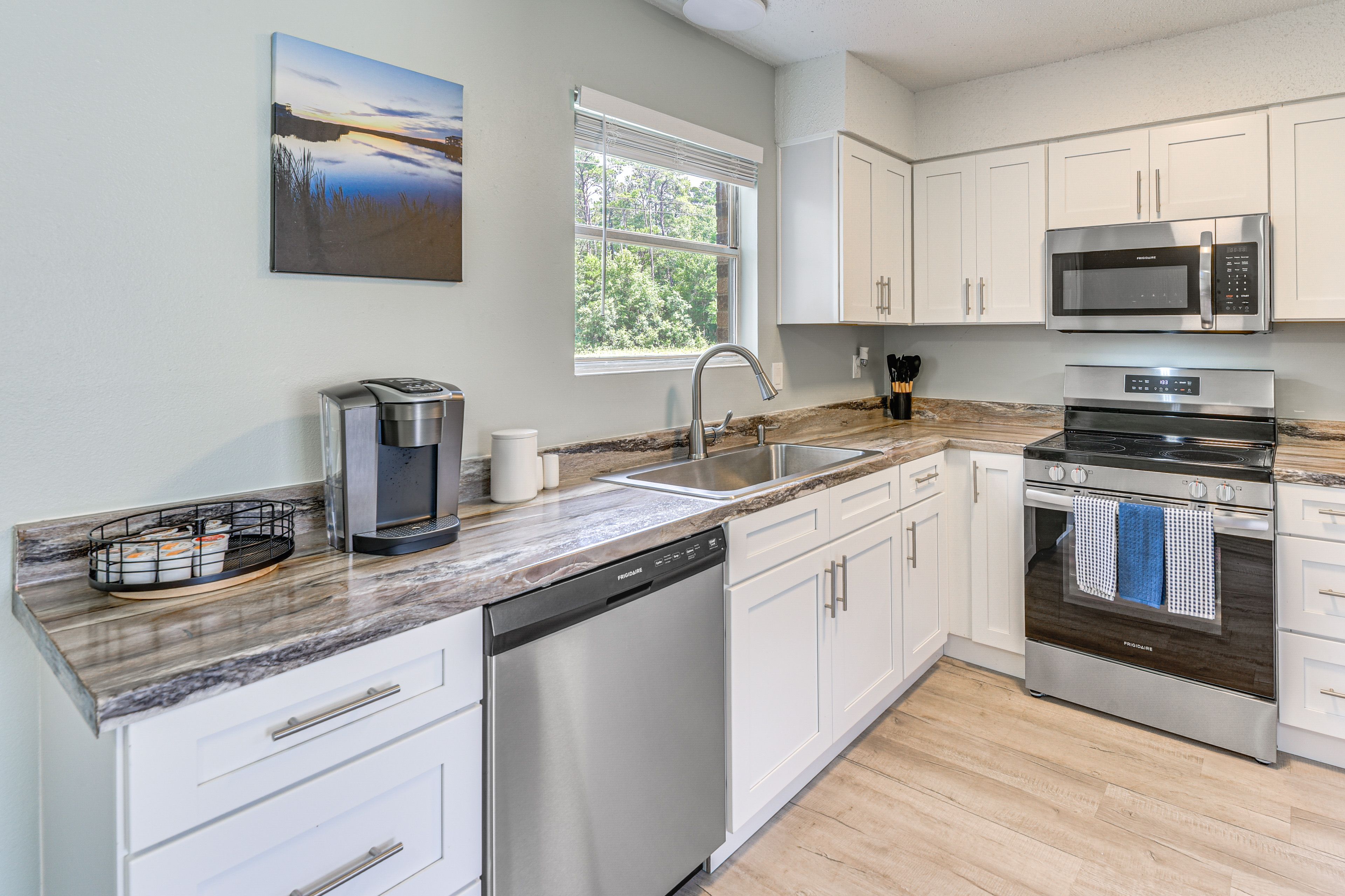 Kitchen | 1st Floor | Cooking Basics | Refrigerator | Keurig Coffee Maker