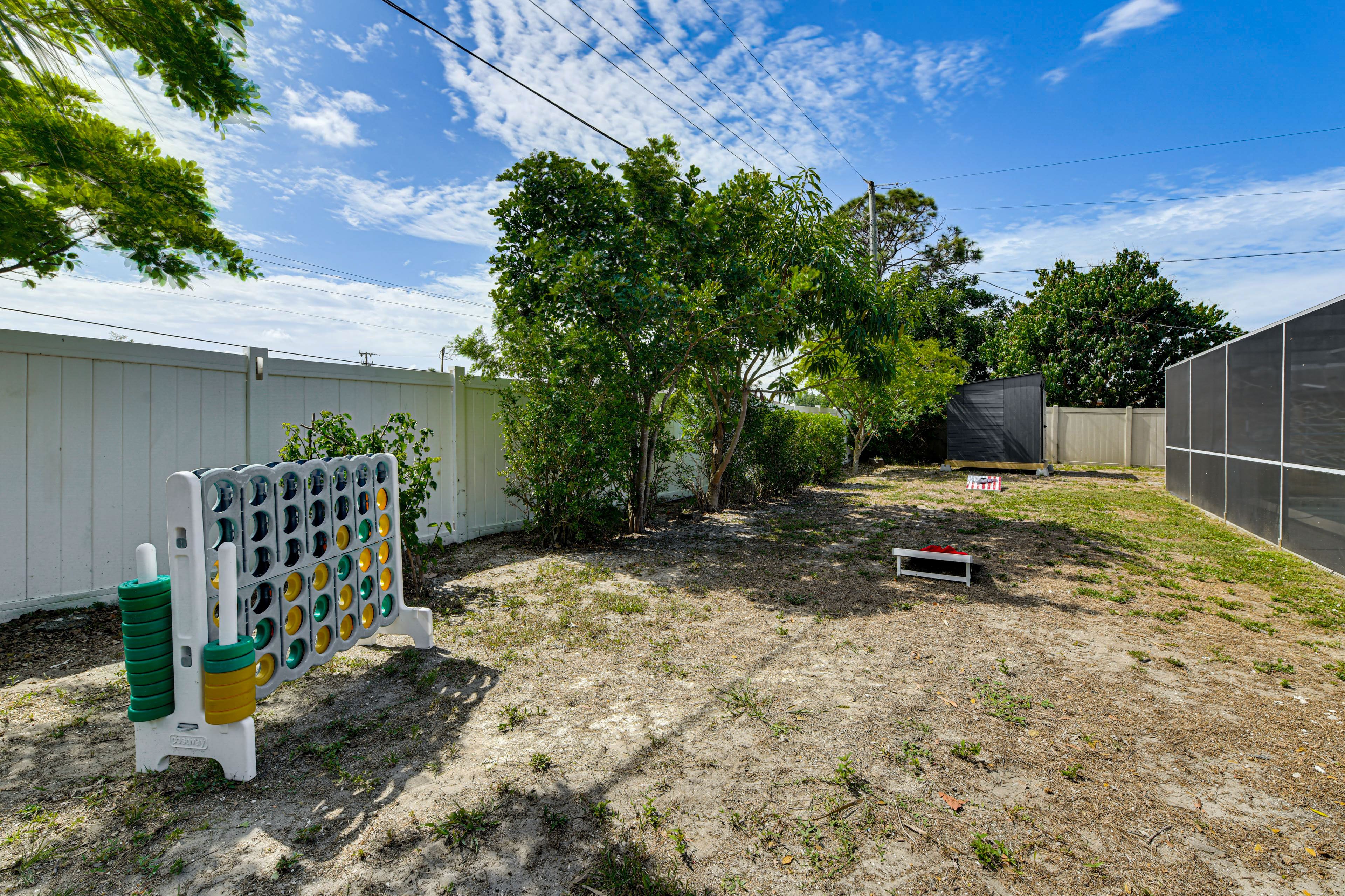 Fenced Yard | Outdoor Games