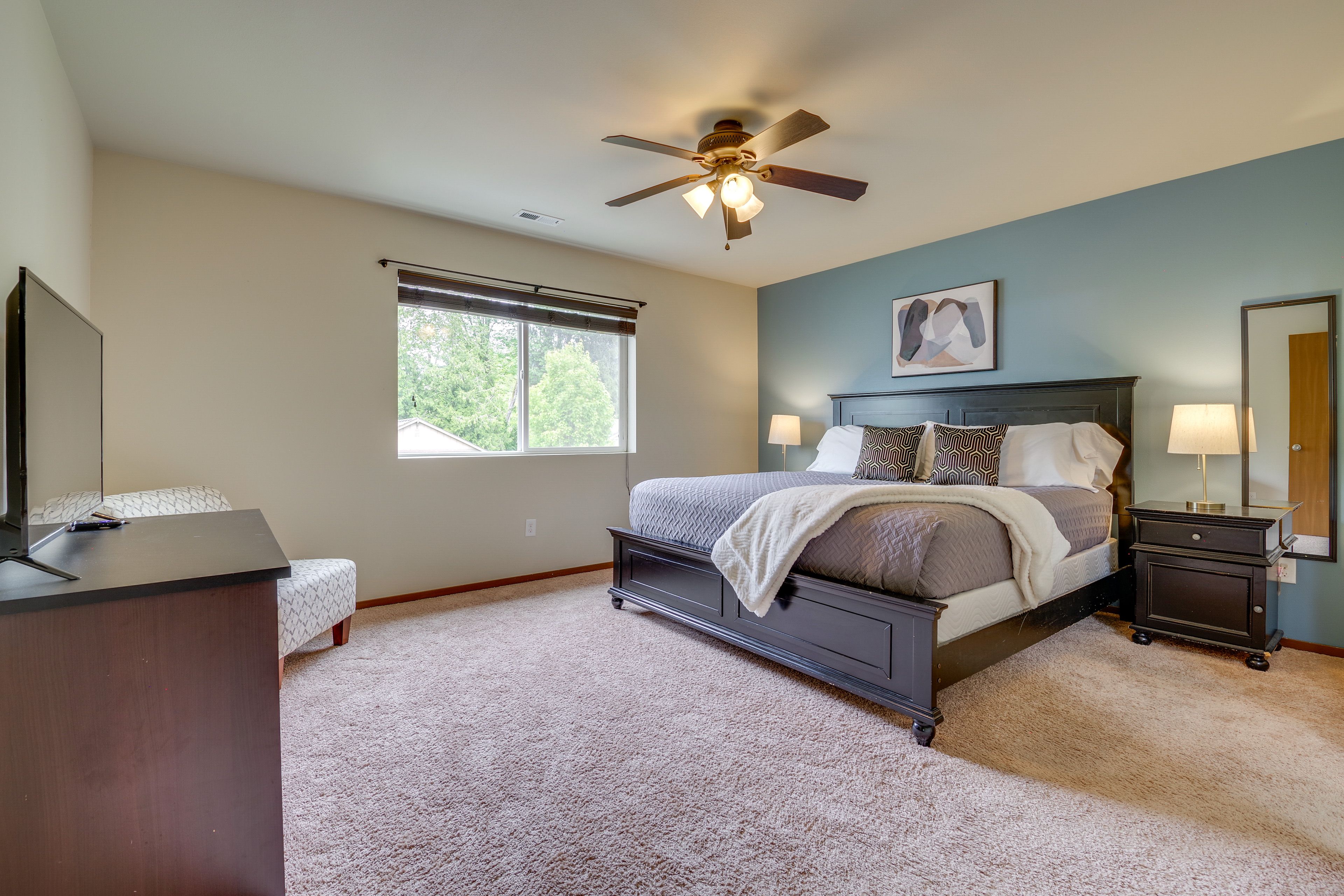Bedroom 1 | 2nd Floor | King Bed | Linens Provided