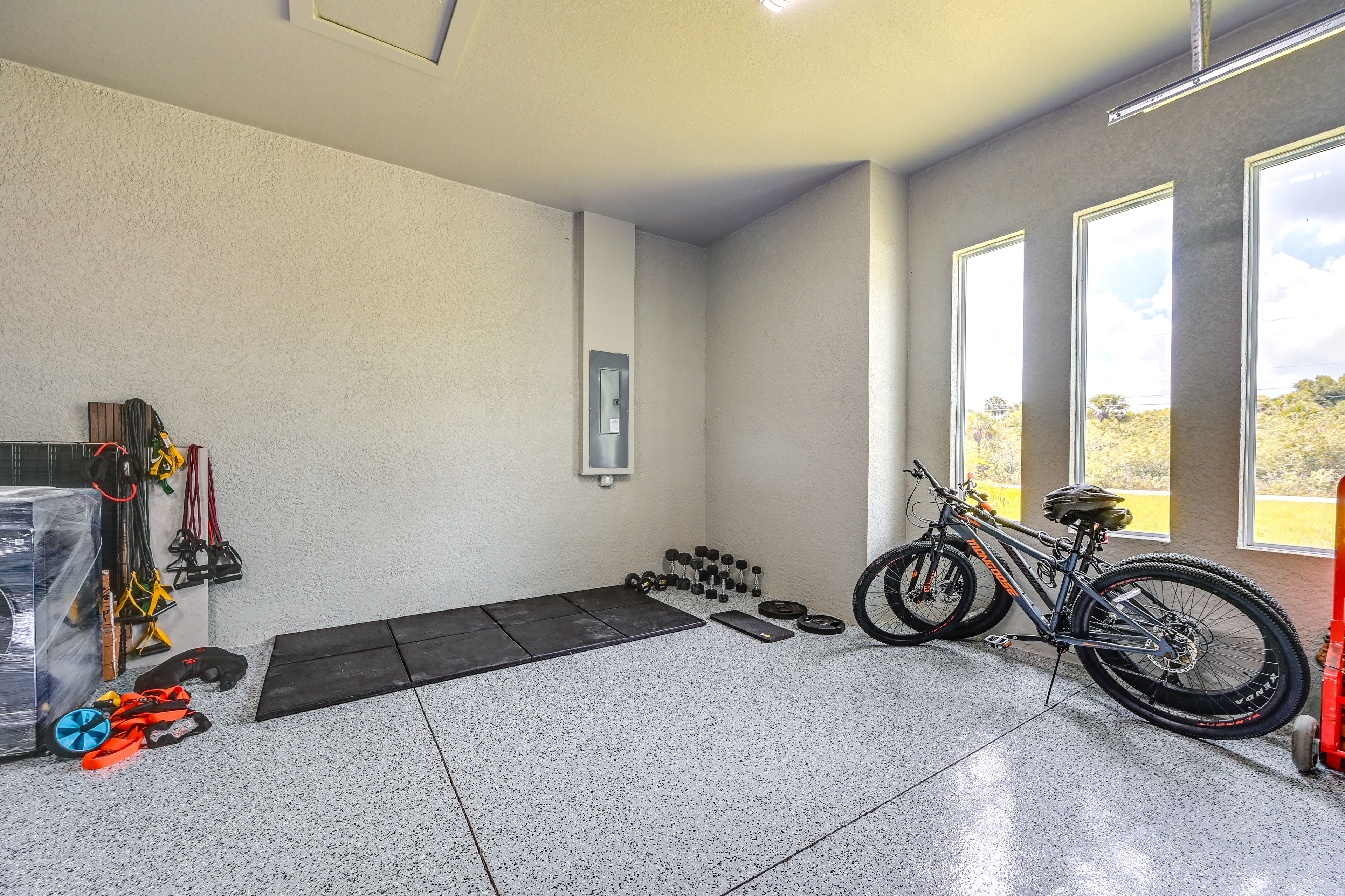 Garage Workout Area