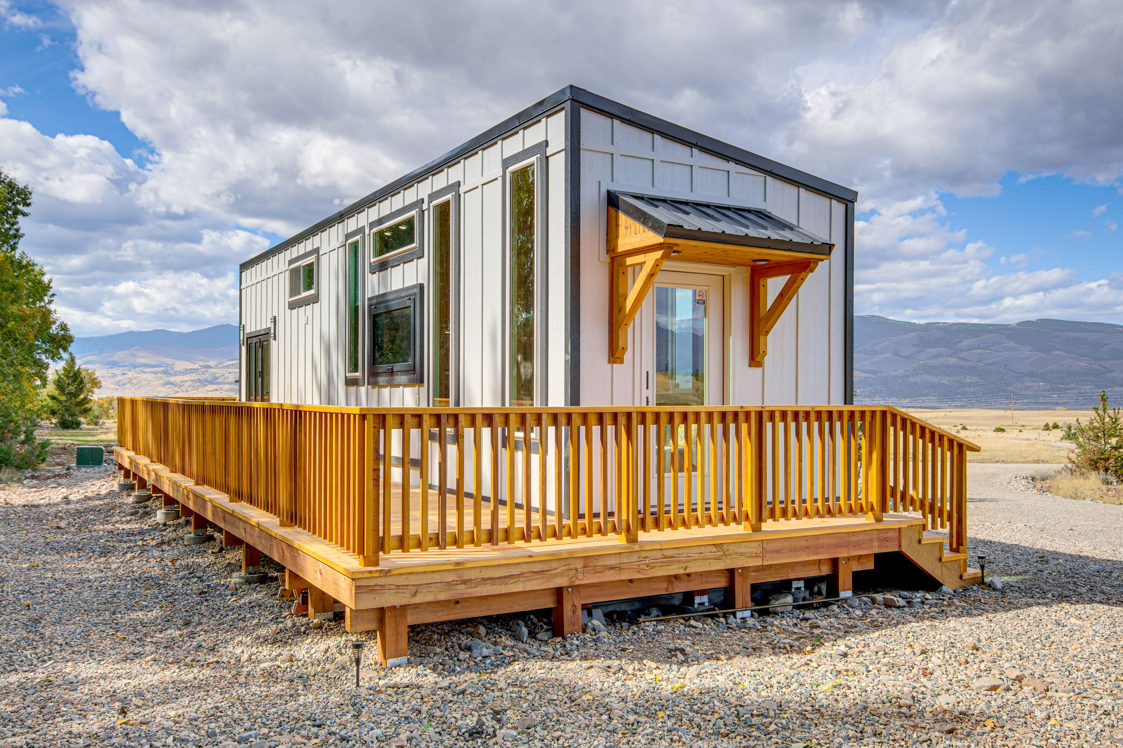 Pray Vacation Rental | 1BR | 1BA | 1,380 Sq Ft | 4 Steps to Enter