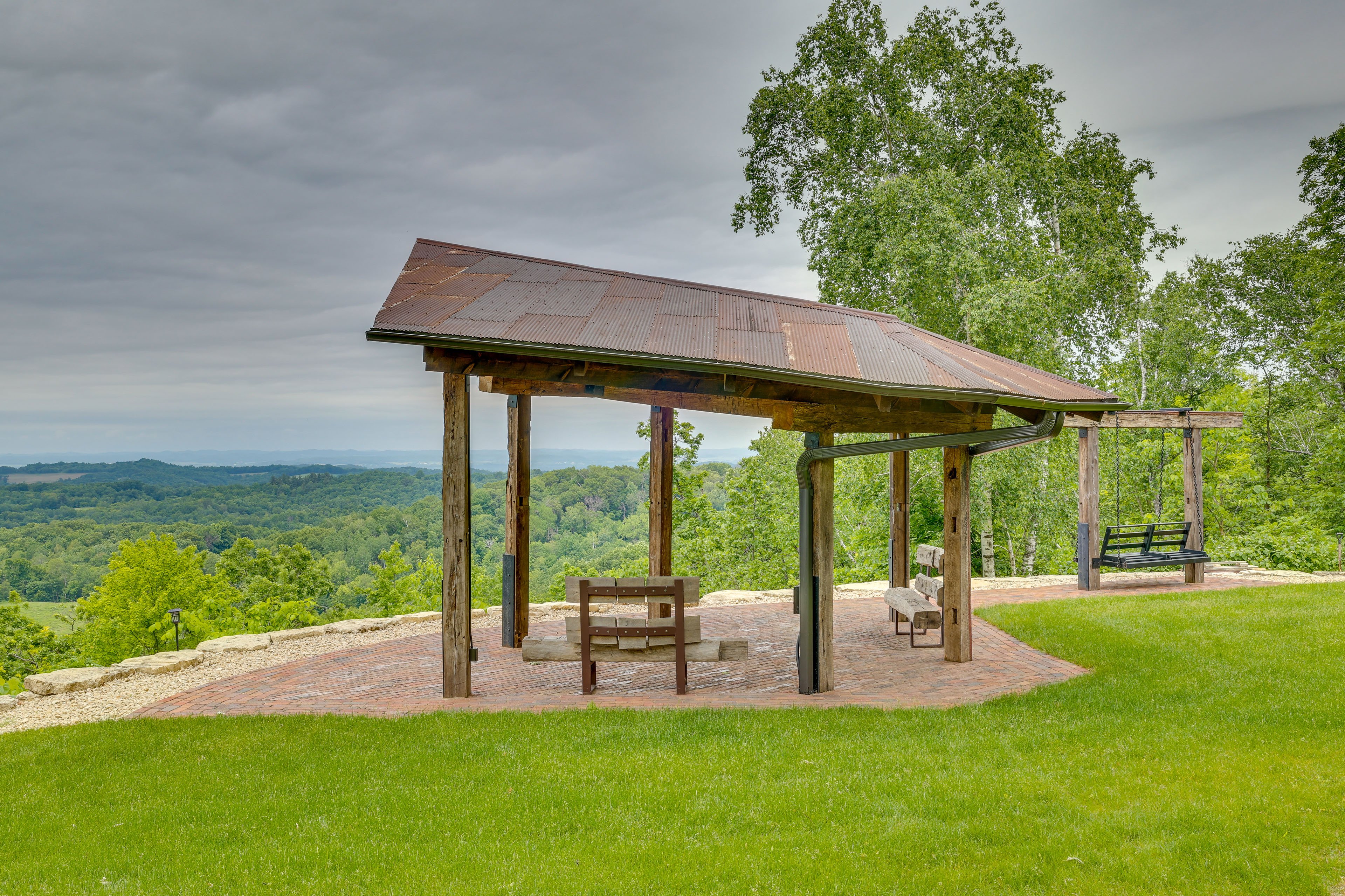 Community Pavilion & Swing