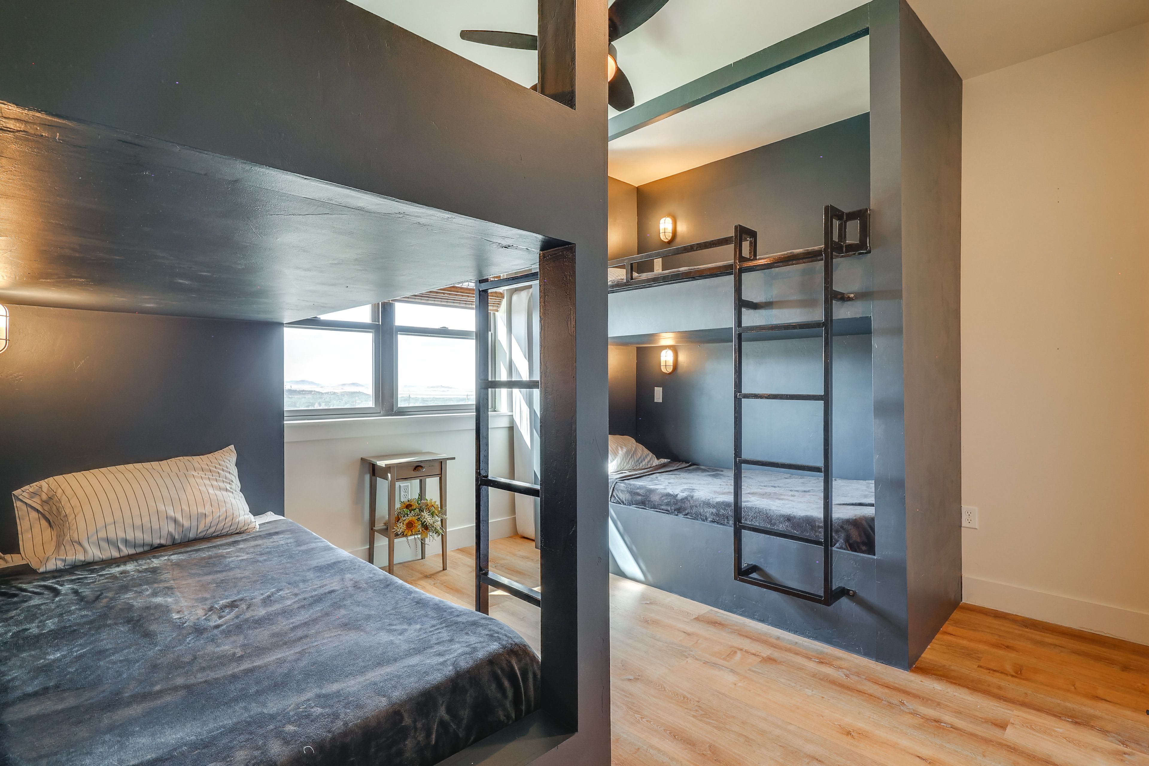 Bedroom 4 | 2nd Floor | 2 Twin Bunk Beds | Twin Floor Mattress