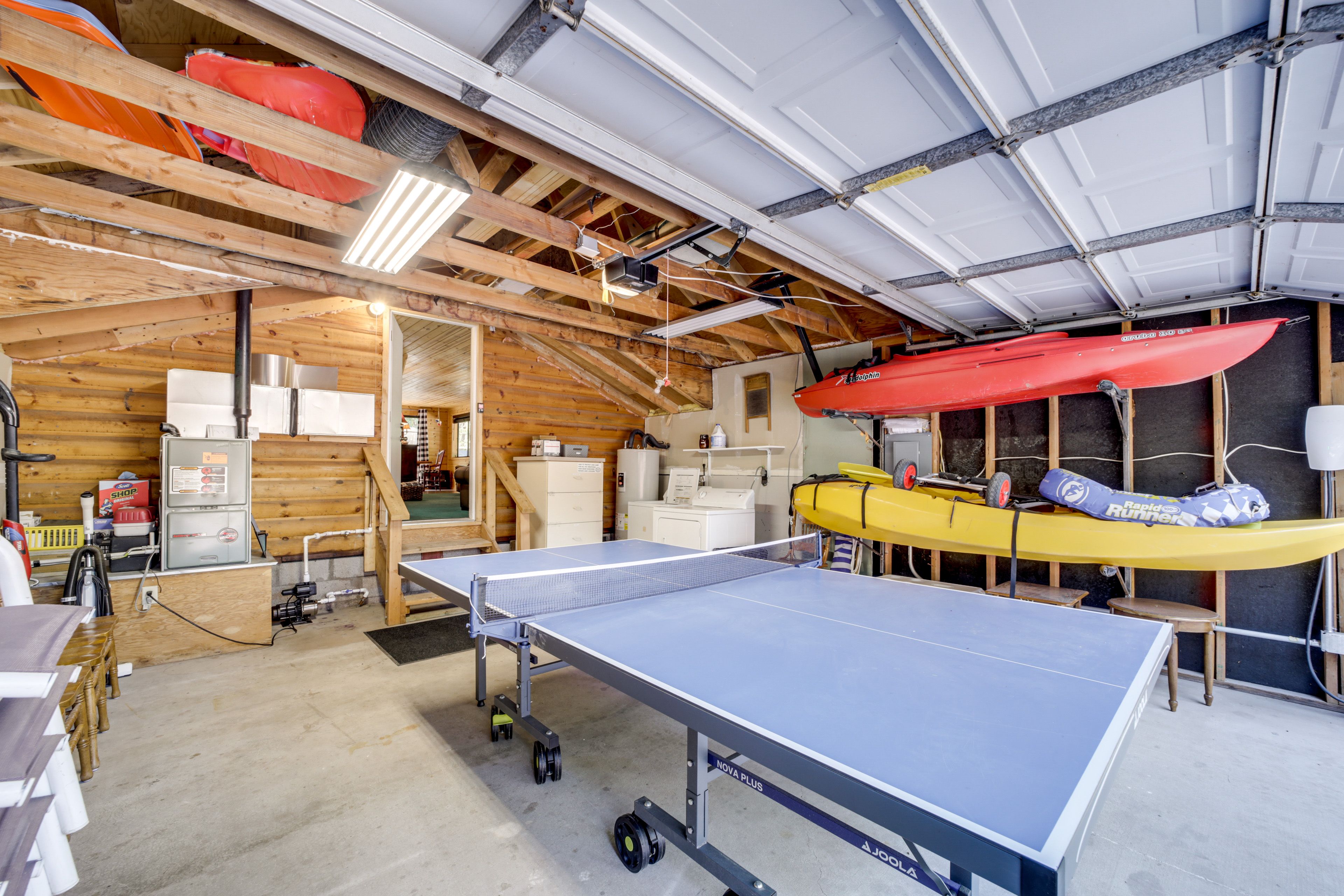 Garage Game Room | Ping-Pong Table | In-Unit Laundry | 1st Floor