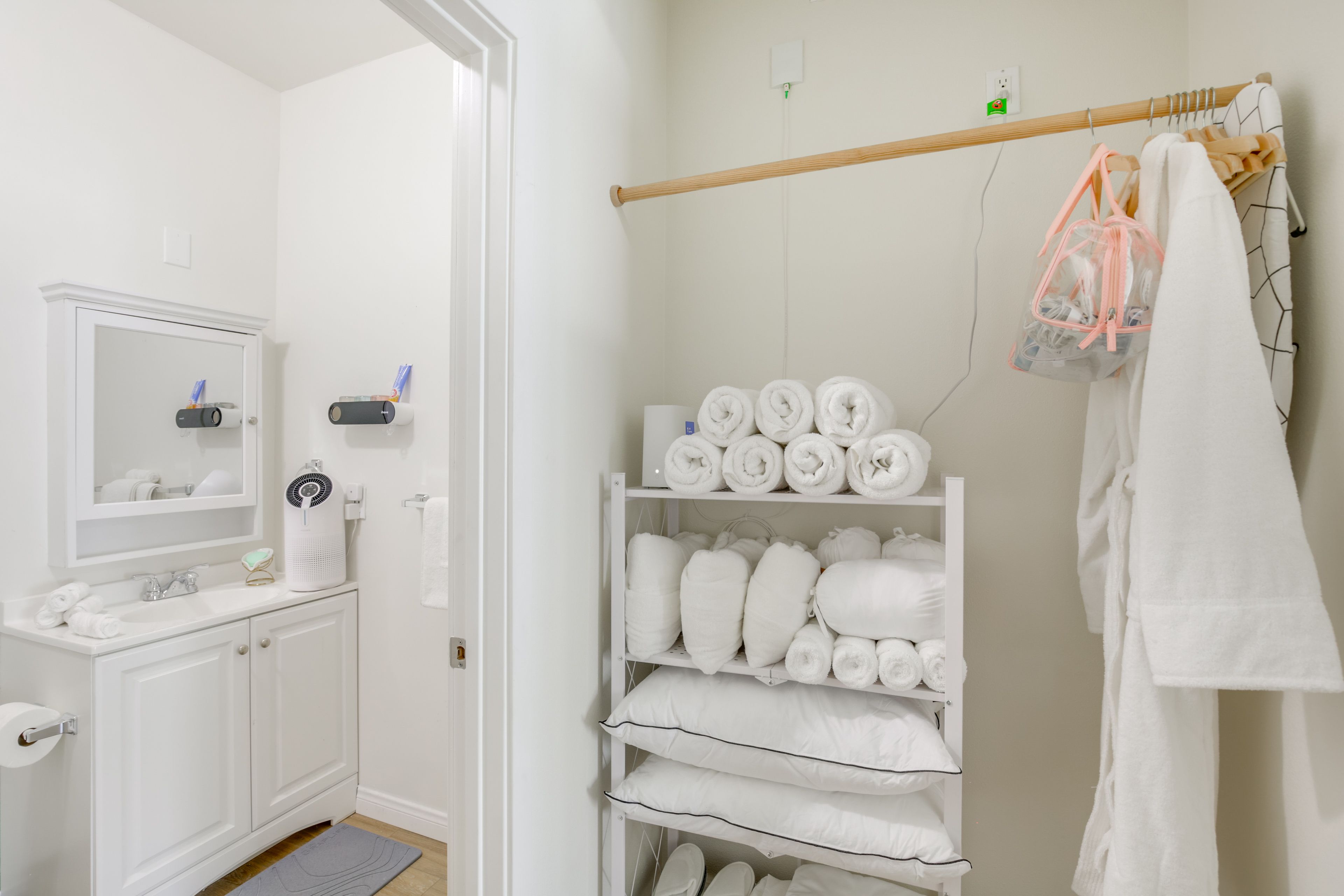 En-Suite Bathroom | Walk-In Closet | Toothbrush Sanitizer