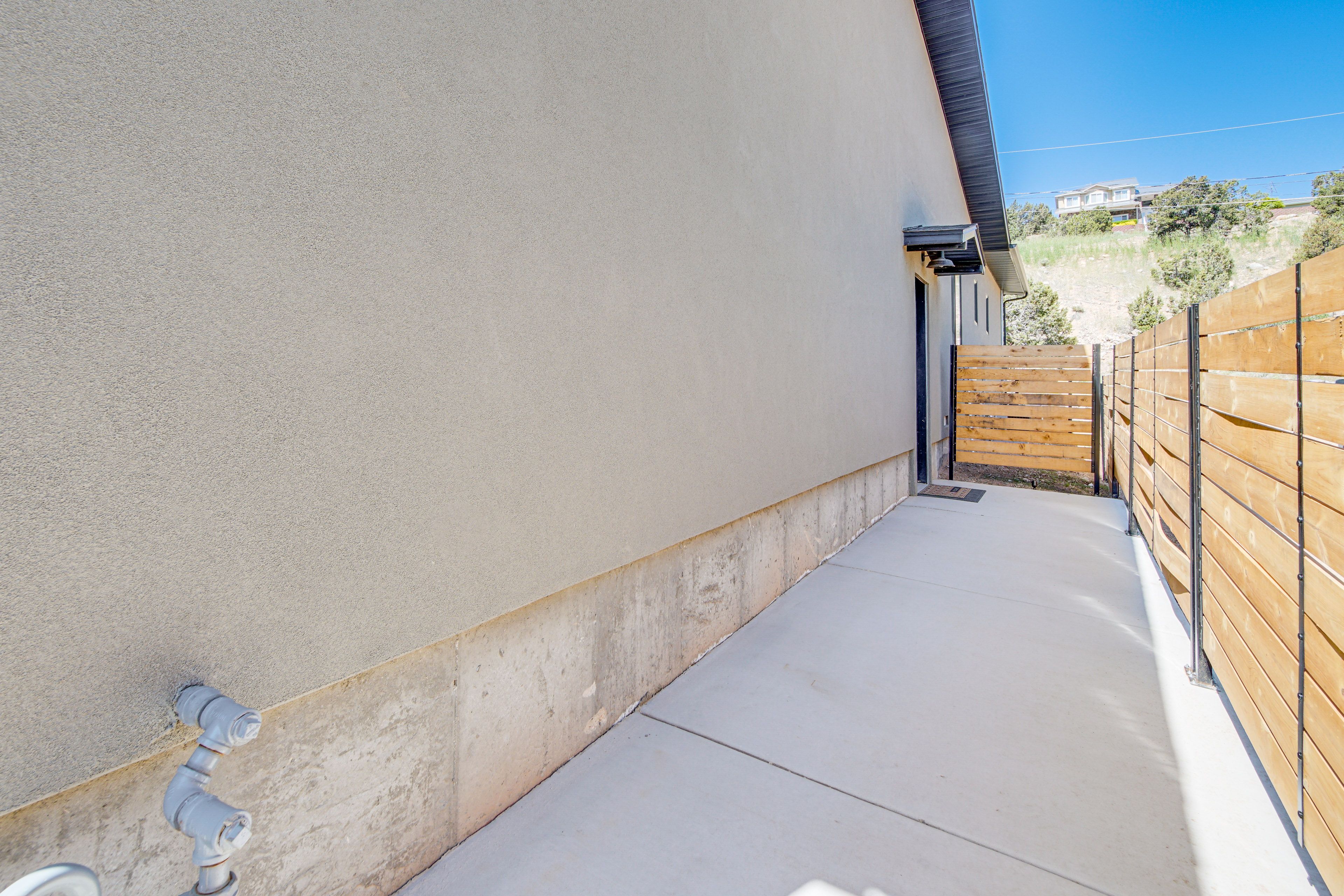 Walkway to Unit Entrance