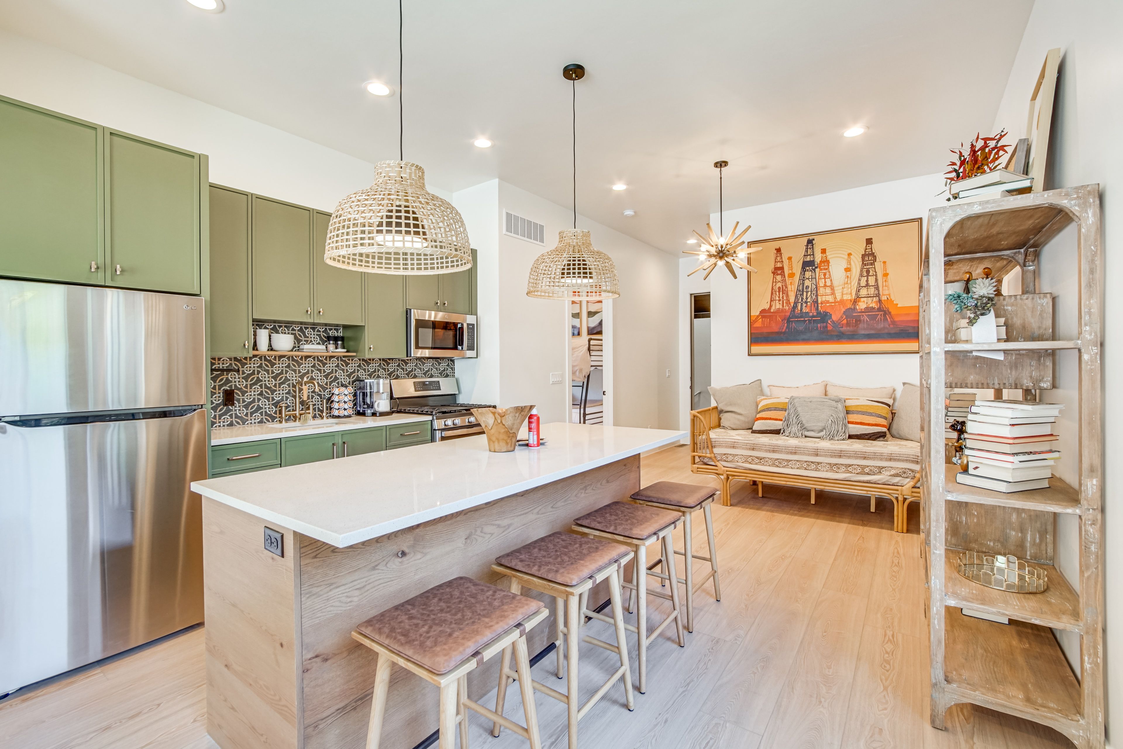 Kitchen | Single-Story Home | Central Heating & A/C | In-Unit Laundry