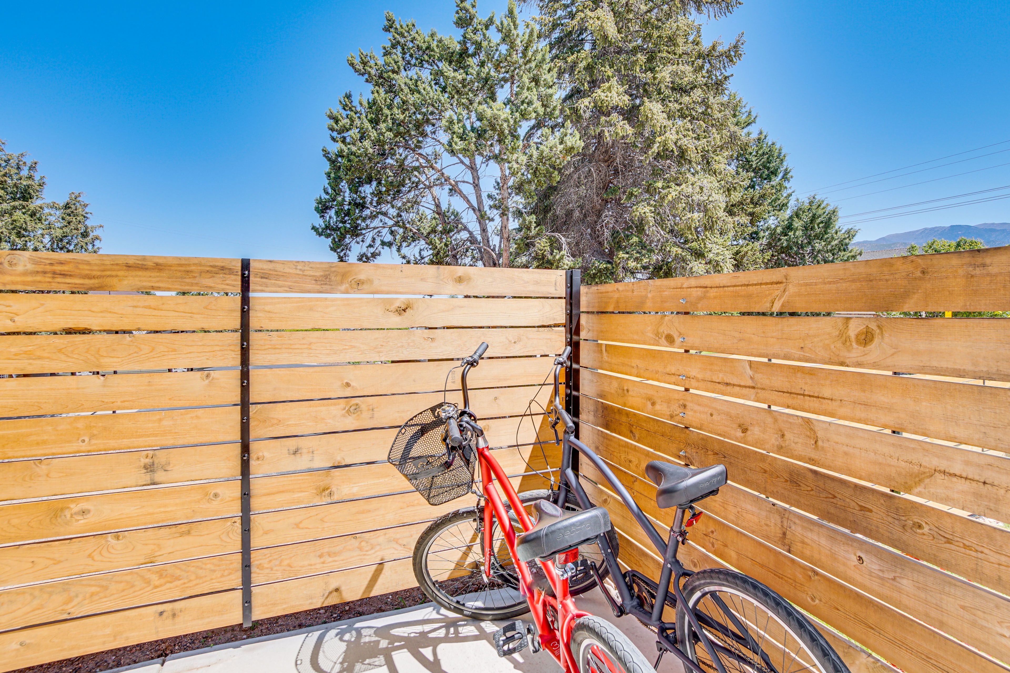 Bicycles Provided