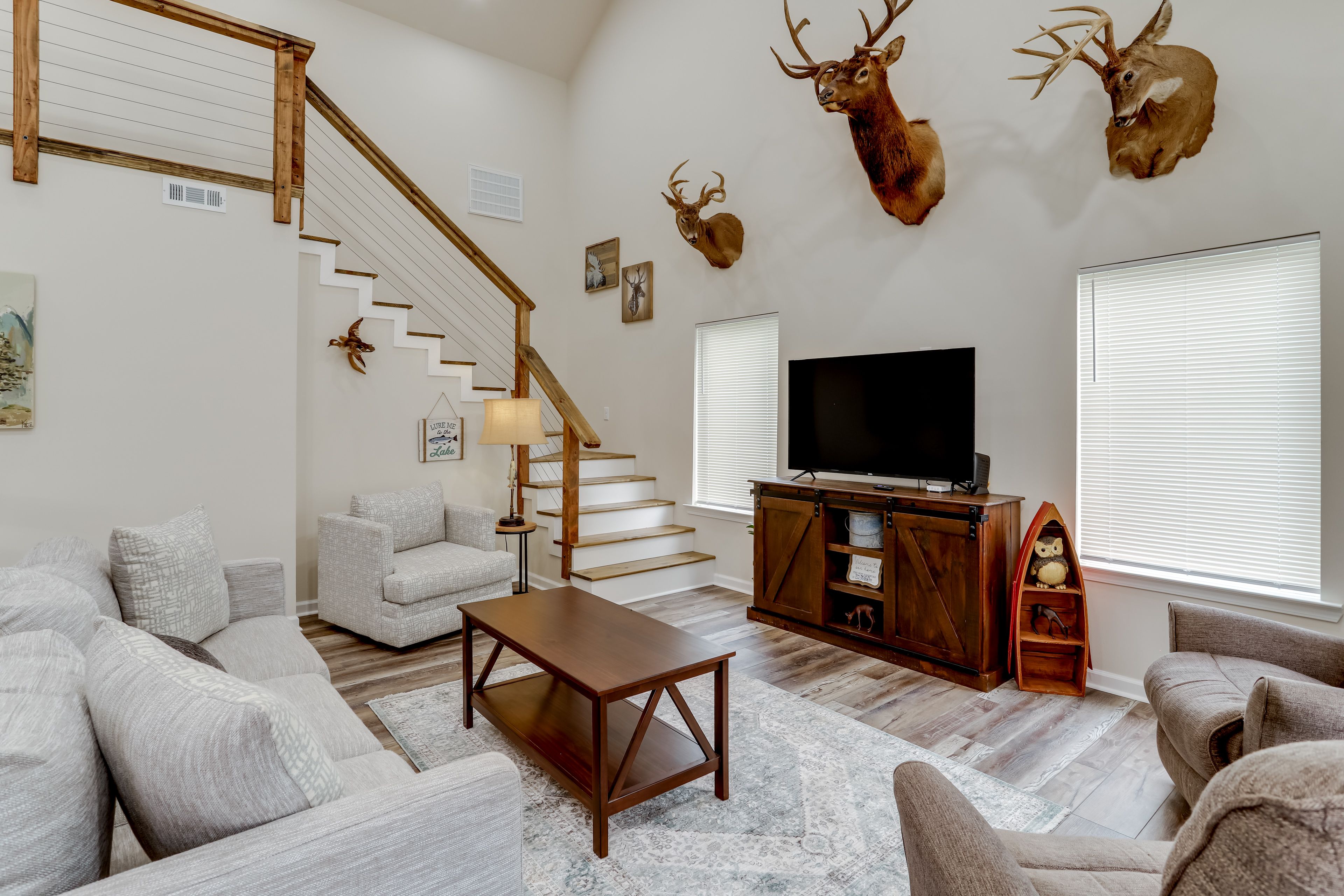 Heber Springs Vacation Rental | 3BR | 2BA | 5 Steps to Enter | 1,450 Sq Ft