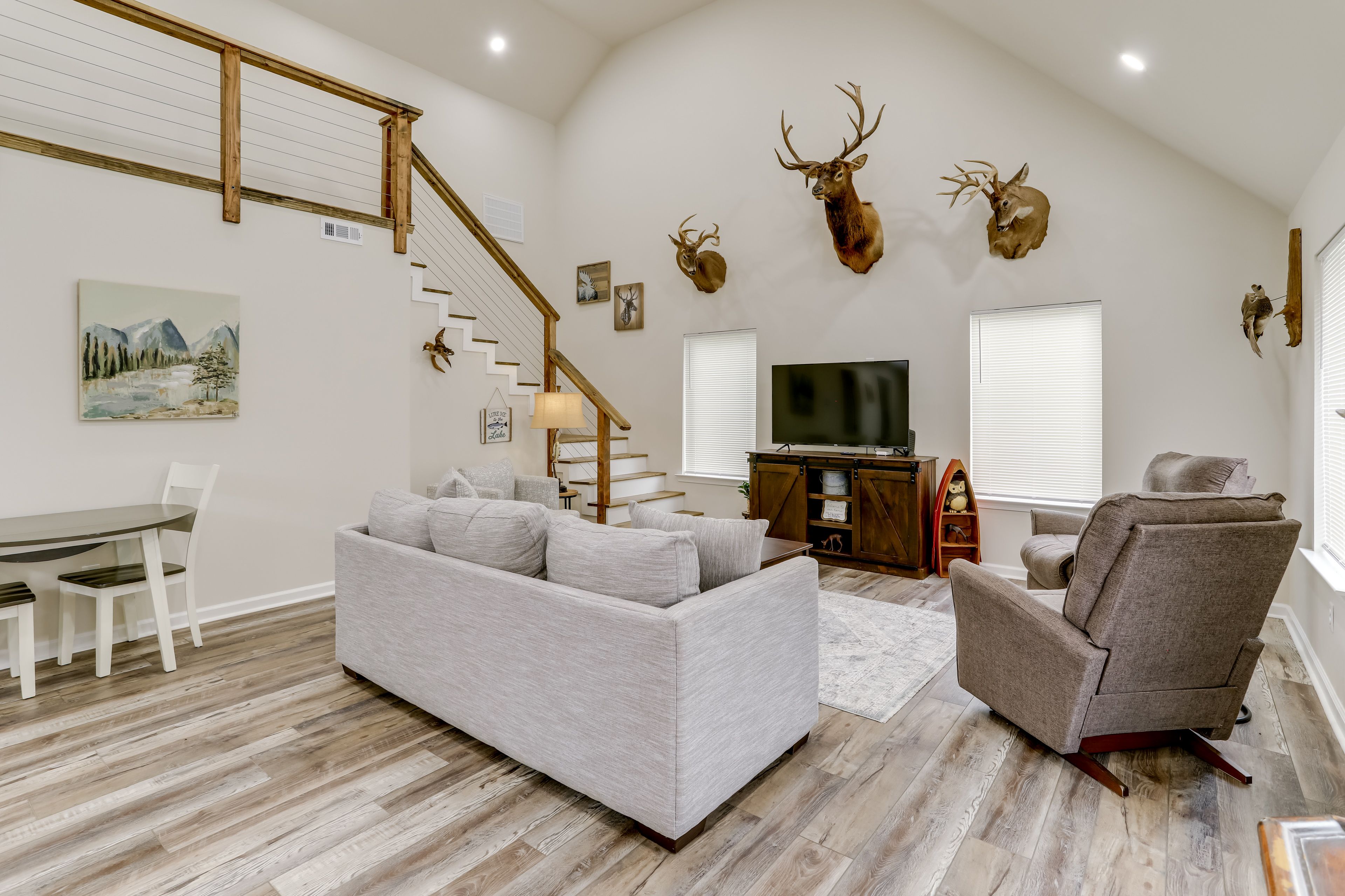 Living Room | 1st Floor | Central A/C & Heating