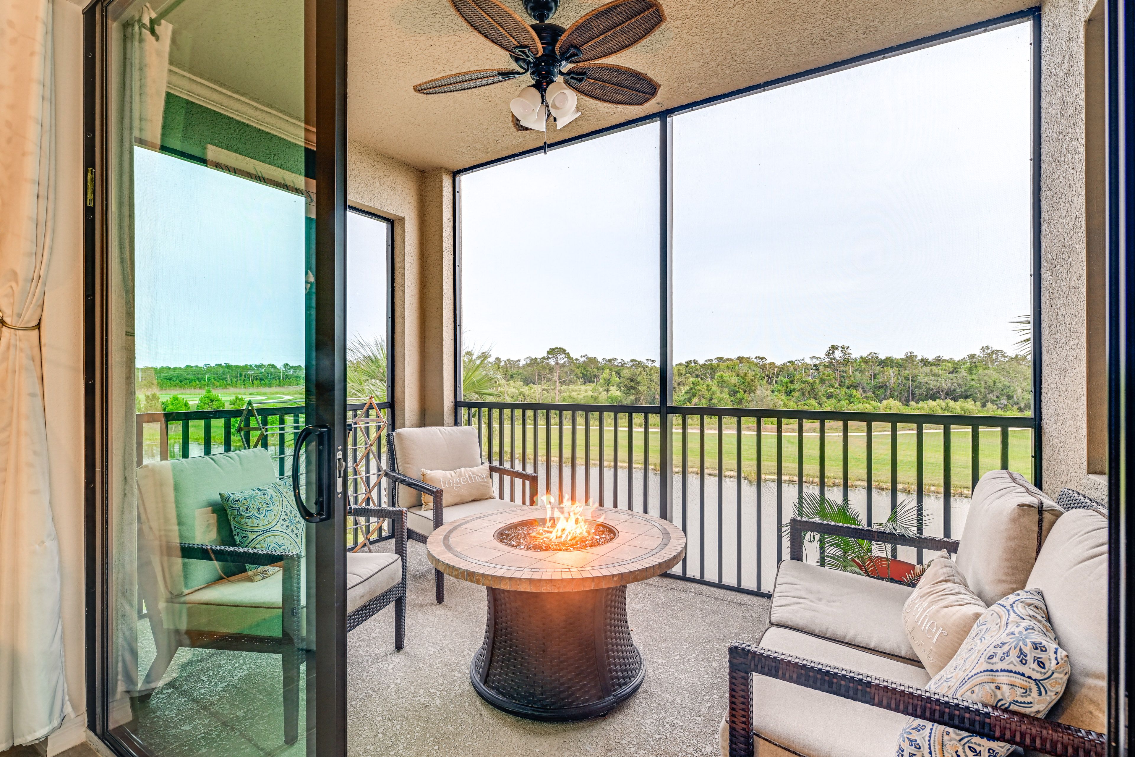 Screened Balcony