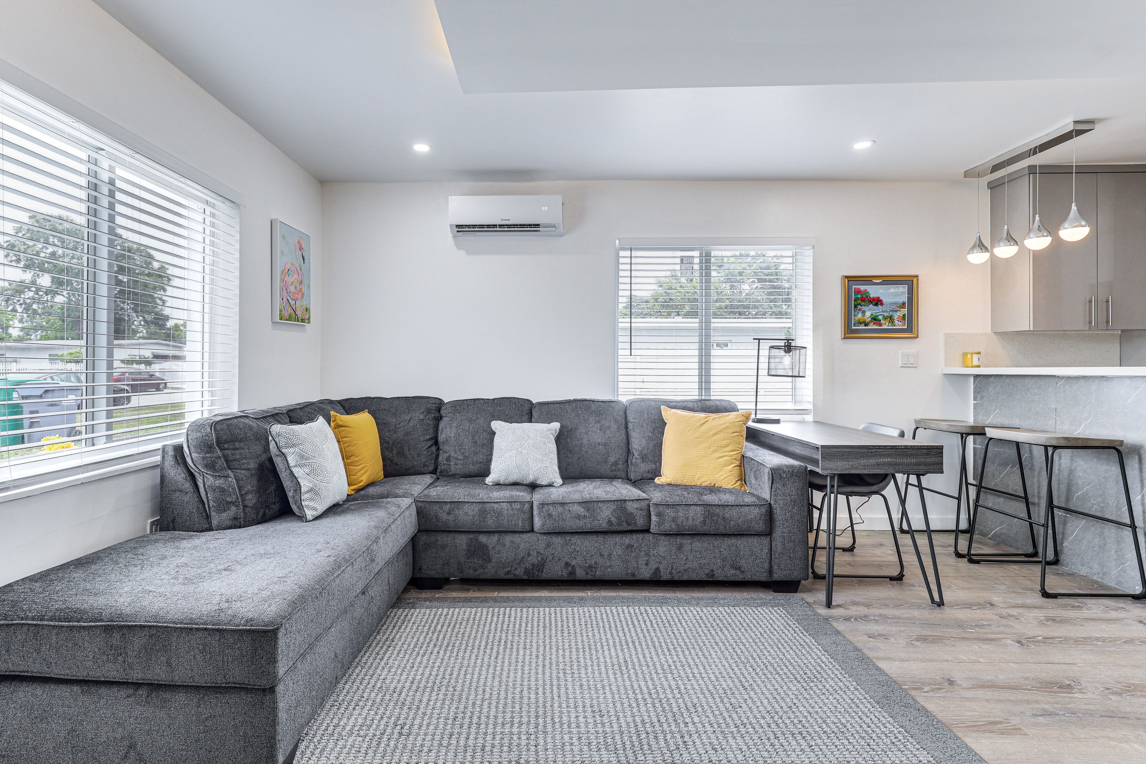 Living Room | Smart TV | Queen Sleeper Sofa | Single-Story Home