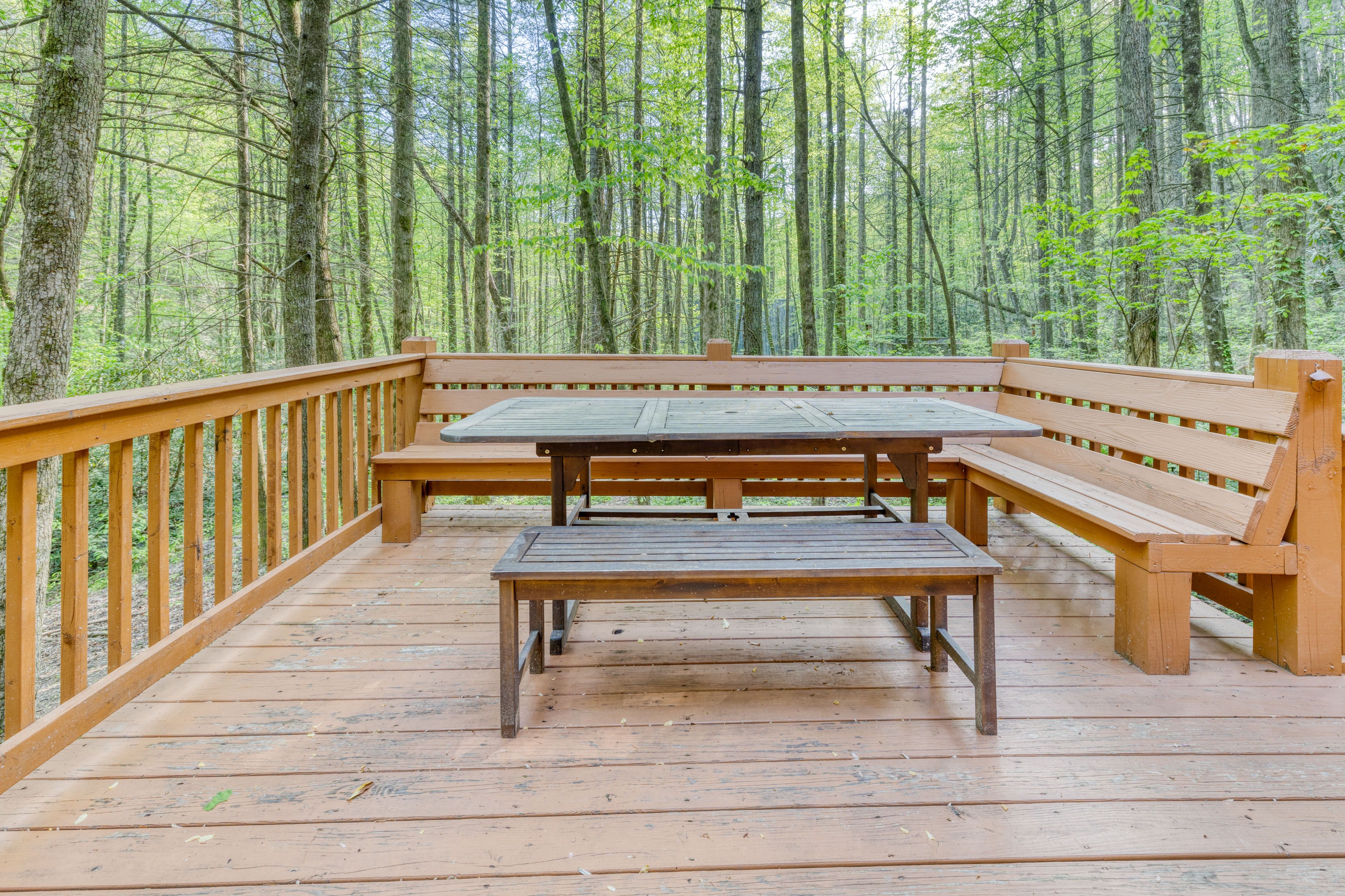 Wraparound Deck | Hot Tub | Porch Swing