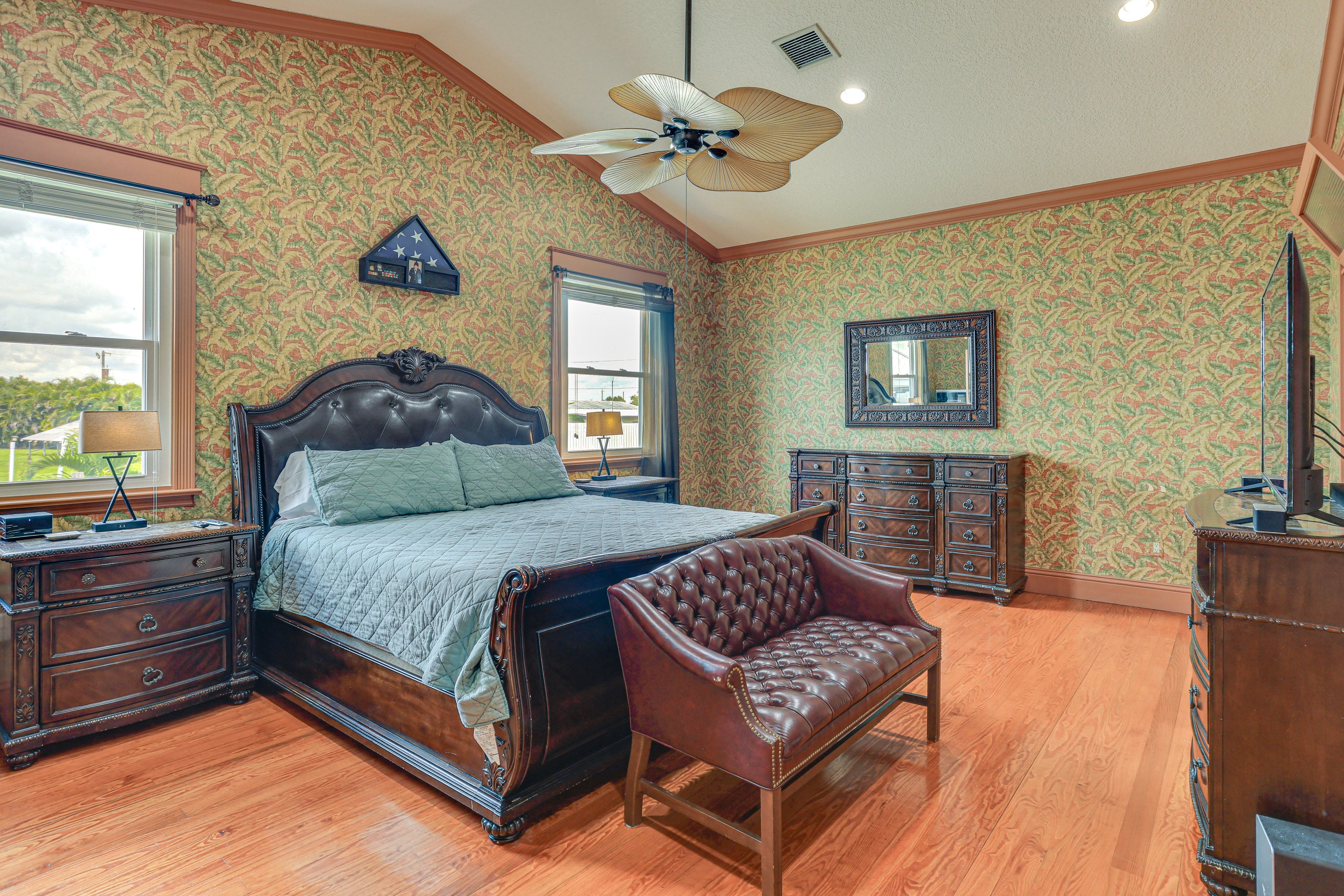Bedroom 1 | King Bed | Linens Provided | Smart TV