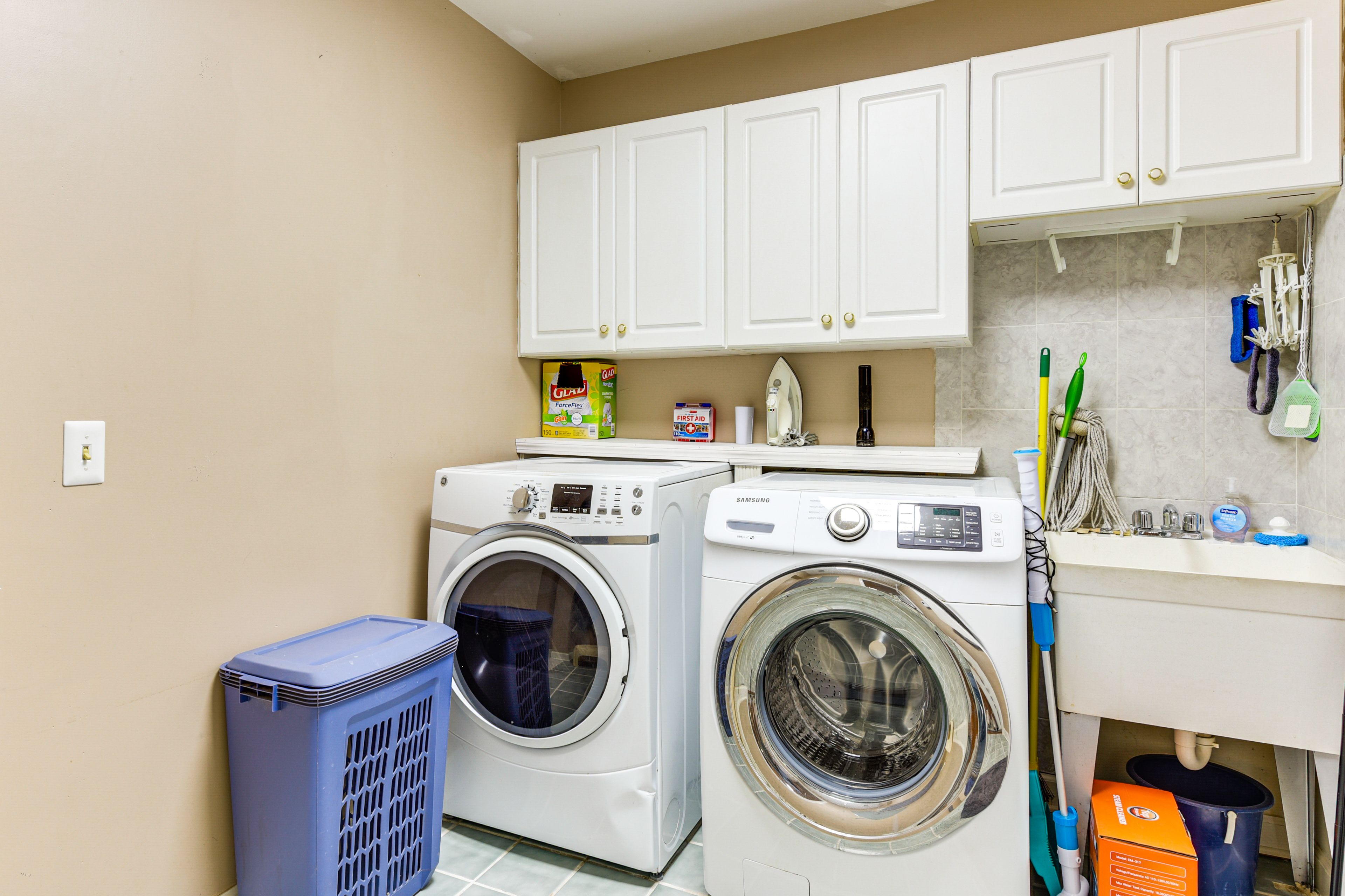 Laundry Room | Iron/Board