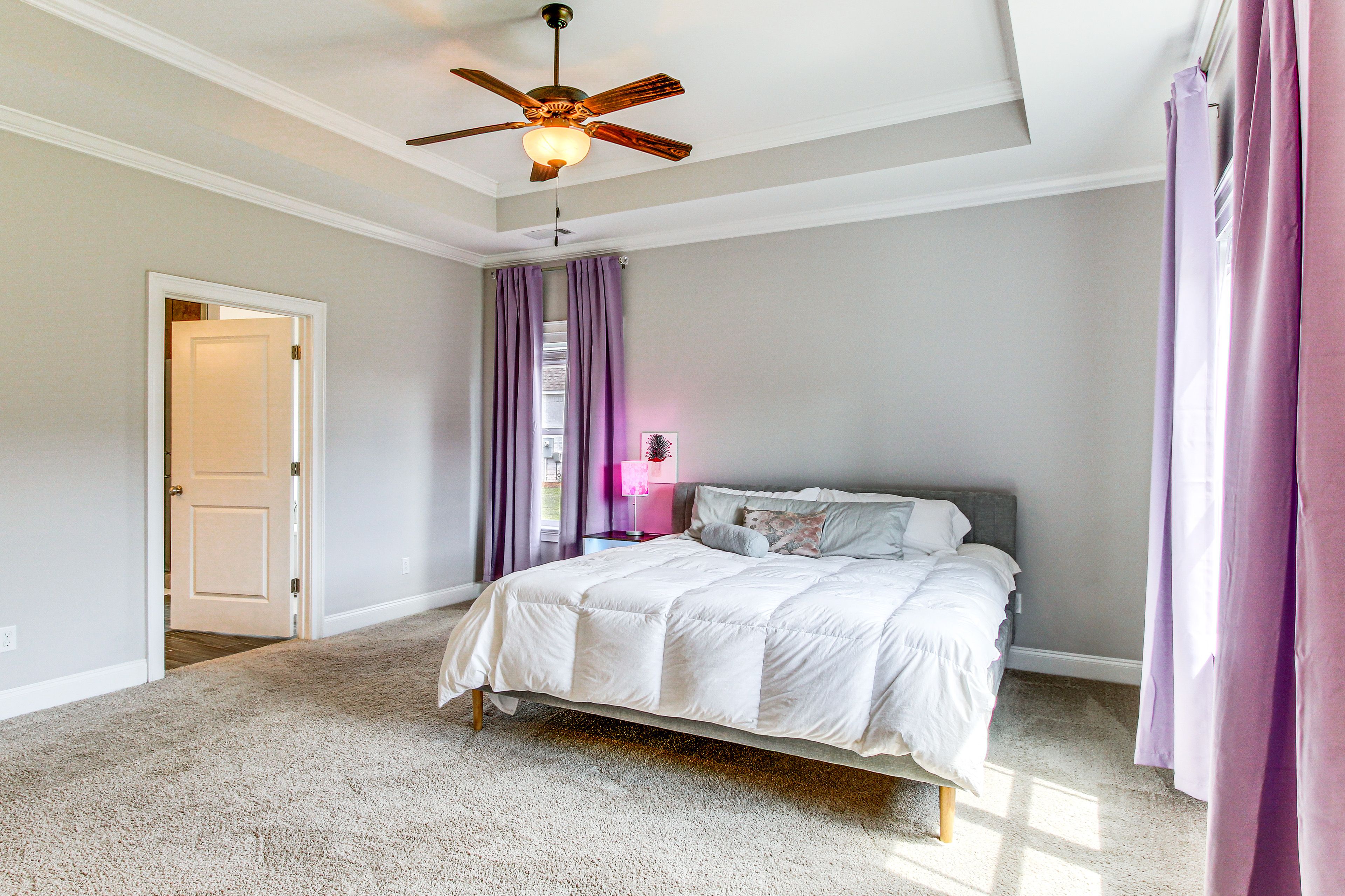 Bedroom 1 | 1st Floor | California King Bed | Linens Provided