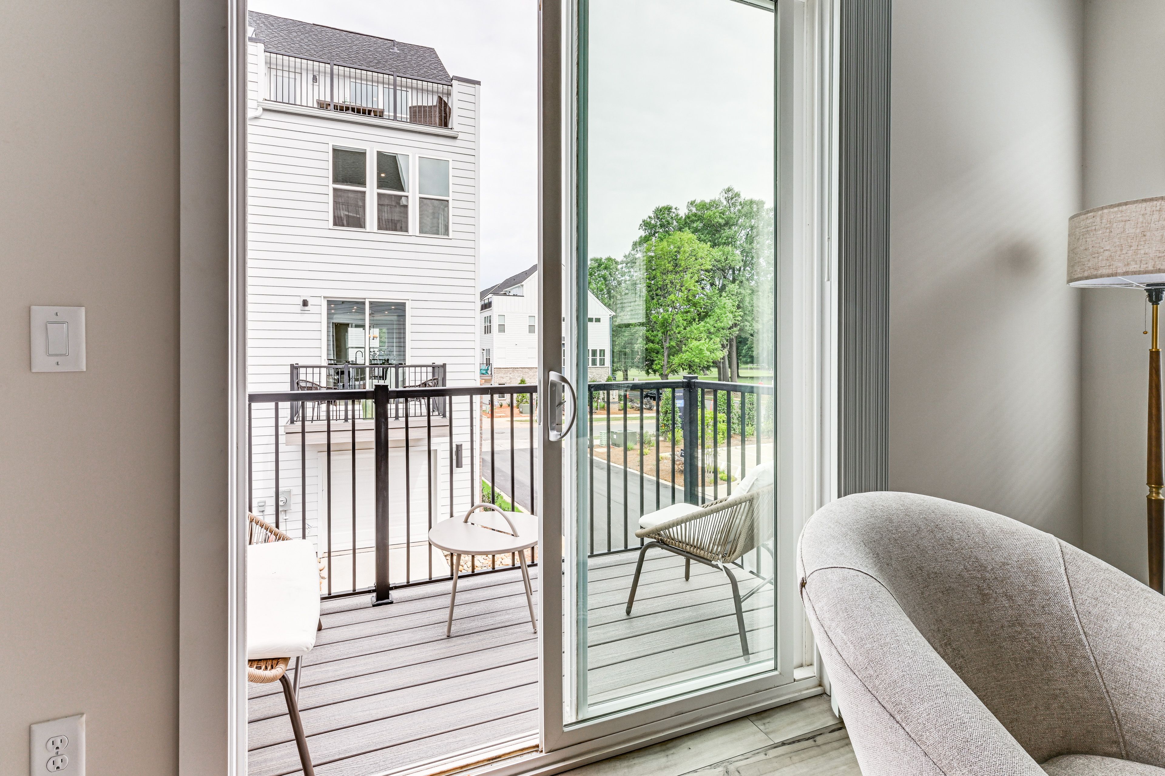 Private Balcony | 2nd Floor | Access via Living Room