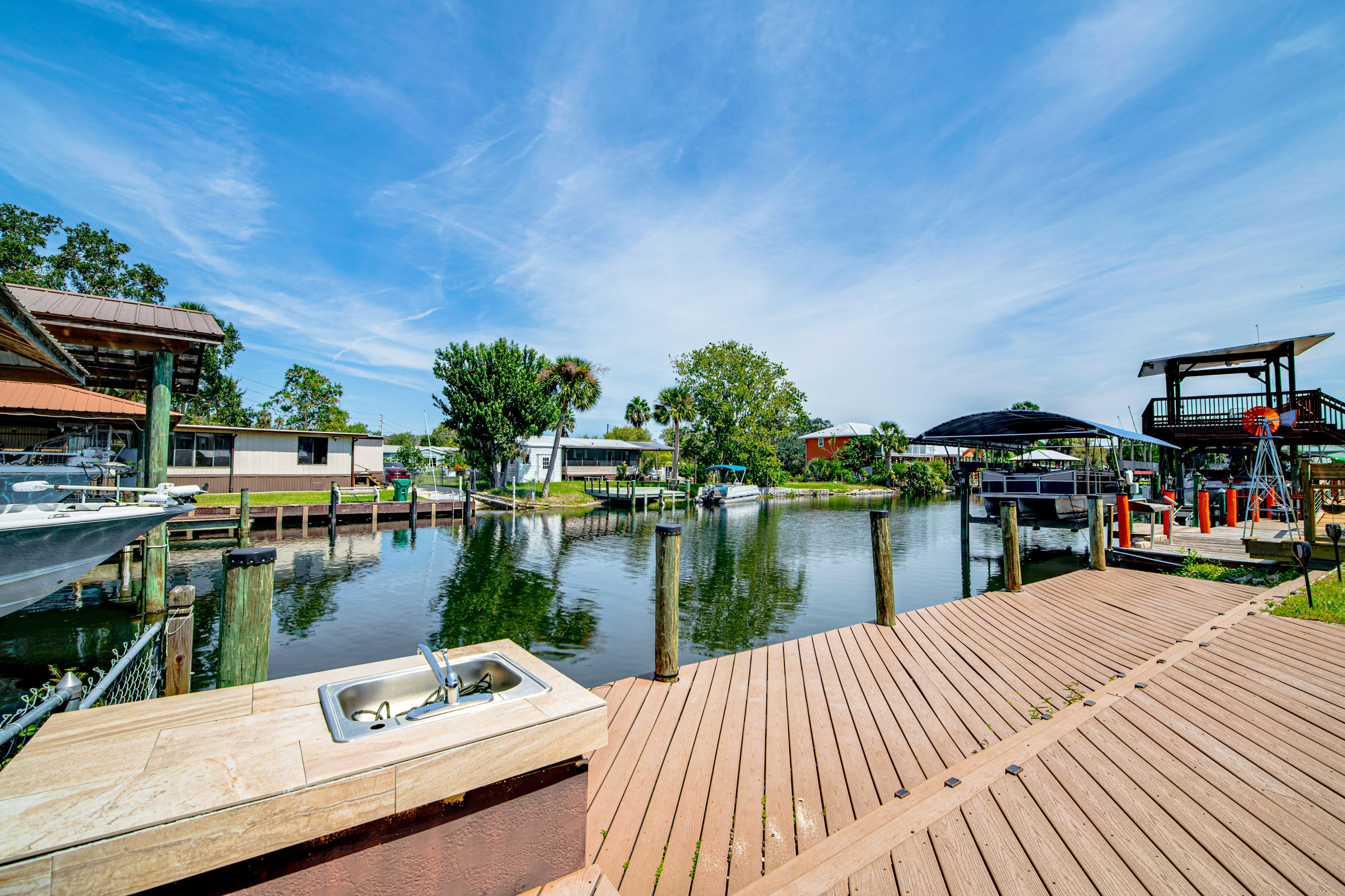 House Exterior | Canal Views & Access | Private Boat Dock