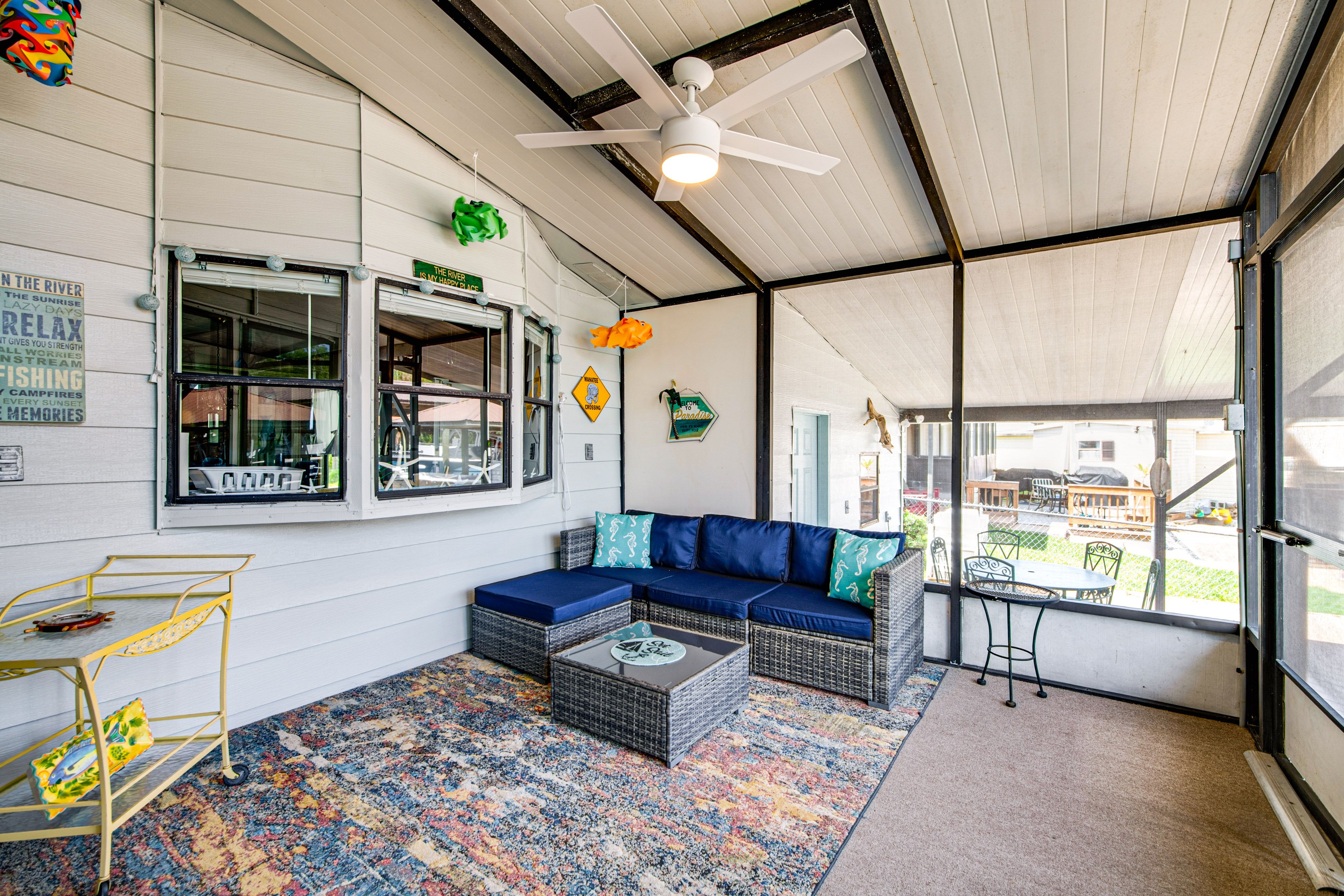 House Exterior | Screened Patio