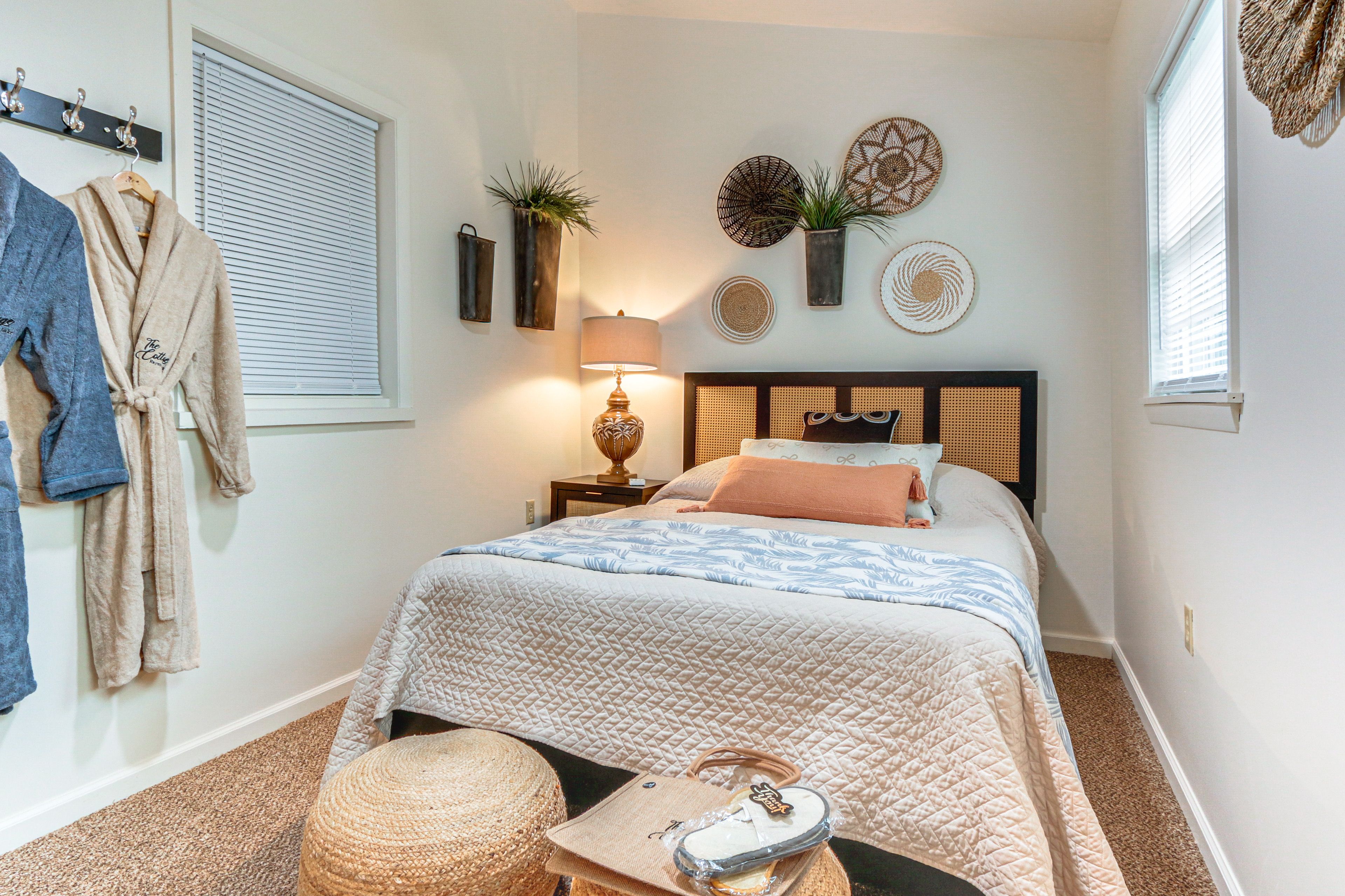 Bedroom 2 | Queen Bed | Window A/C Unit