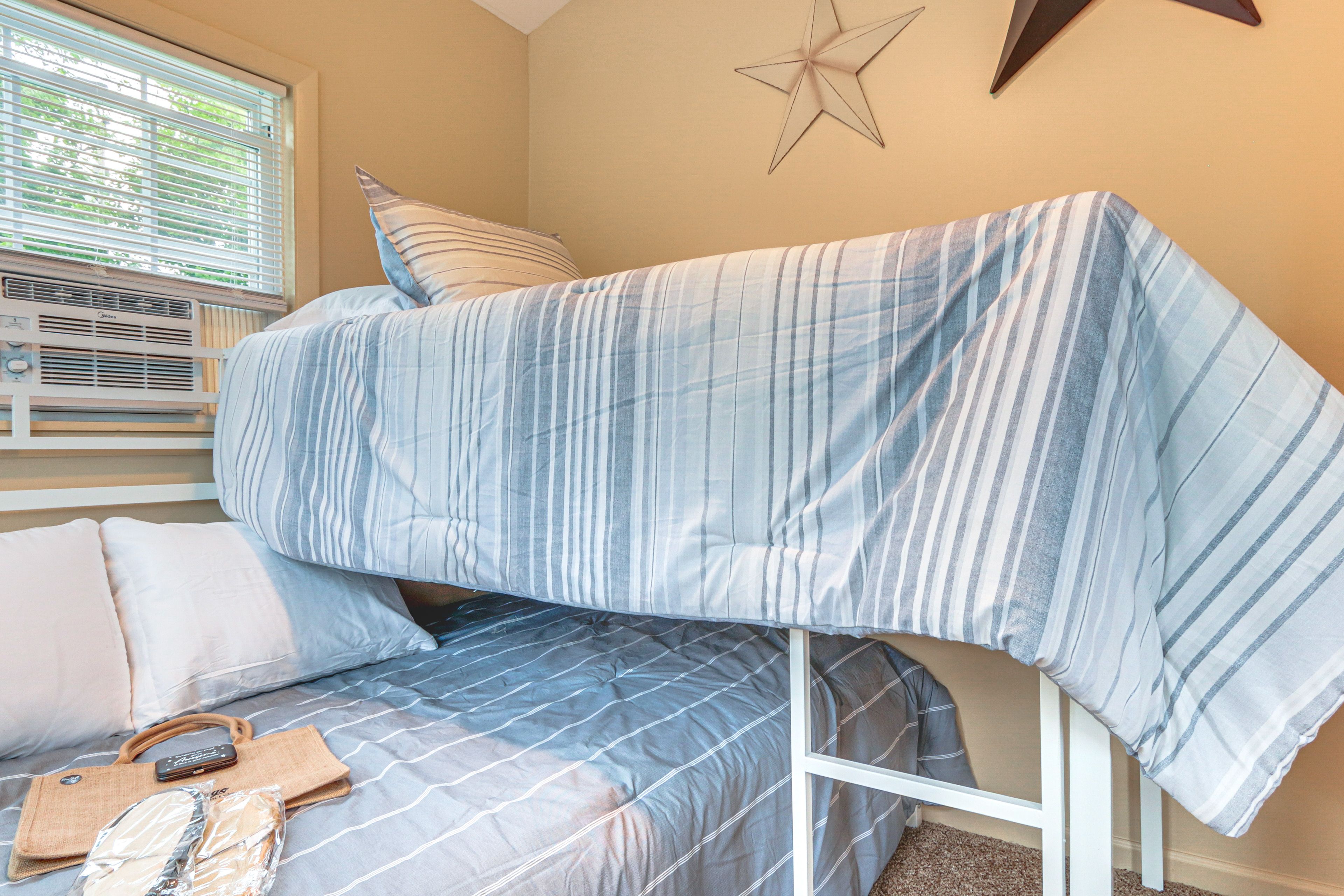 Bedroom 3 | Full Daybed | Lofted Twin Bed | Window A/C Unit