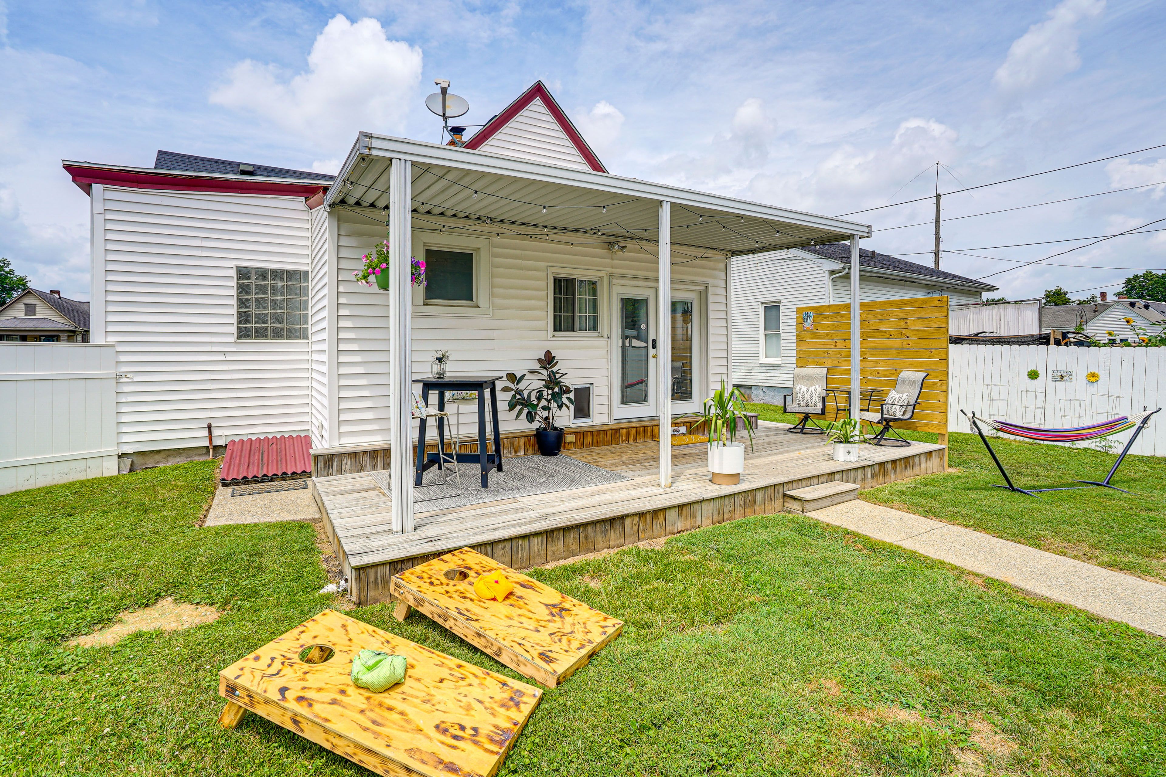 Fenced Backyard | Grill | Hammock