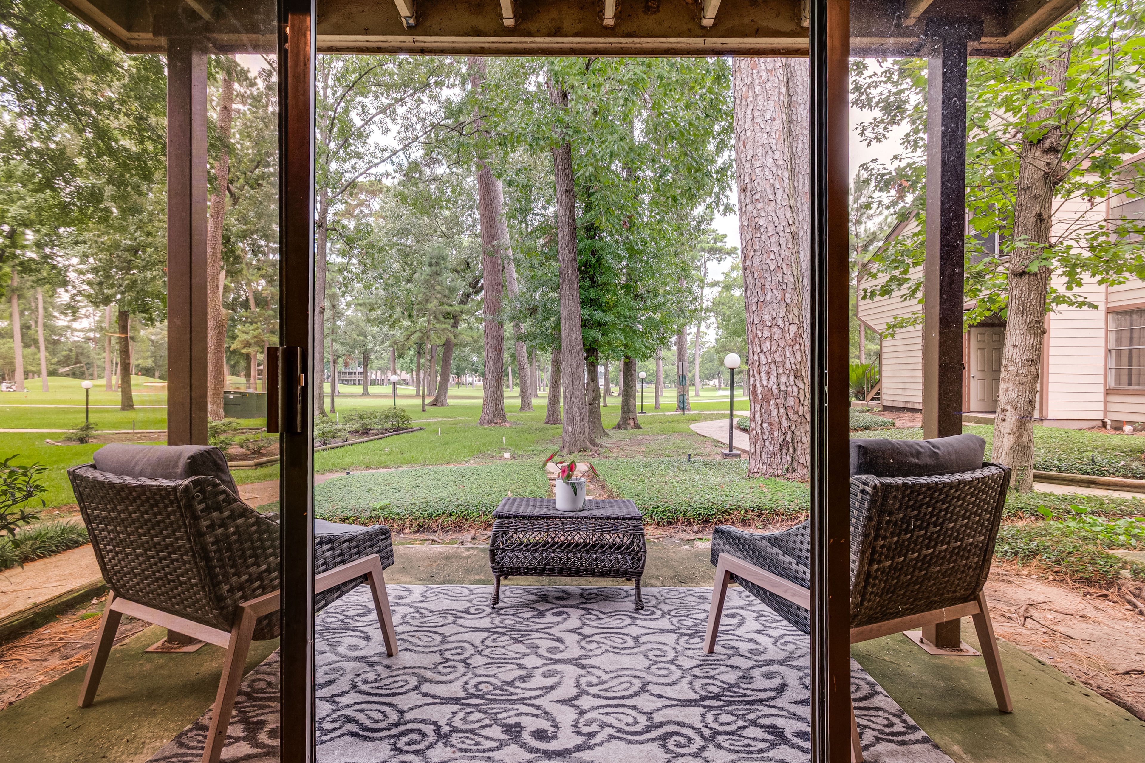 Montgomery Vacation Rental | 1BR | 1BA | 618 Sq Ft | 1 Step Required