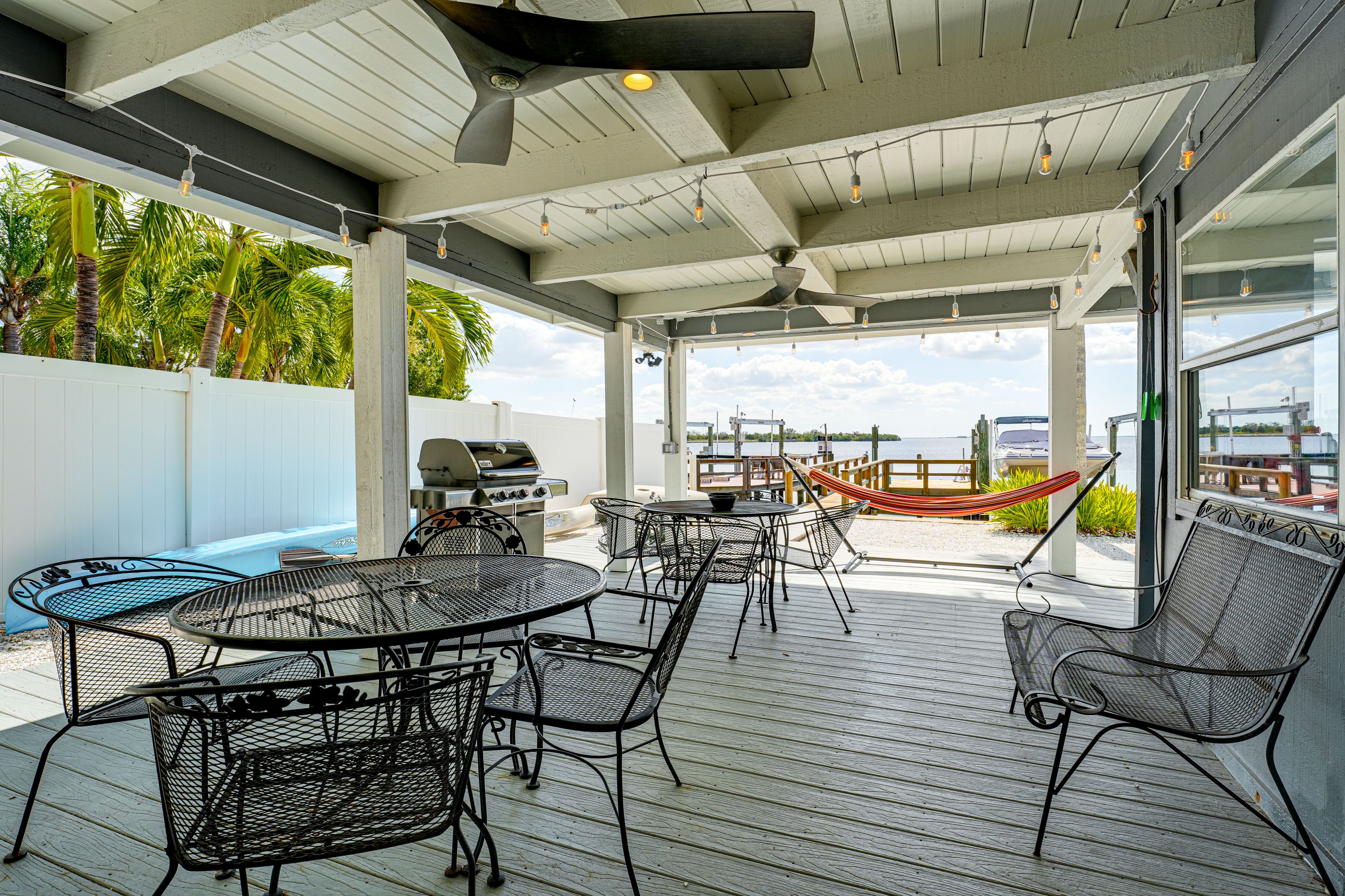 Covered Deck | Gas Grill | Outdoor Dining