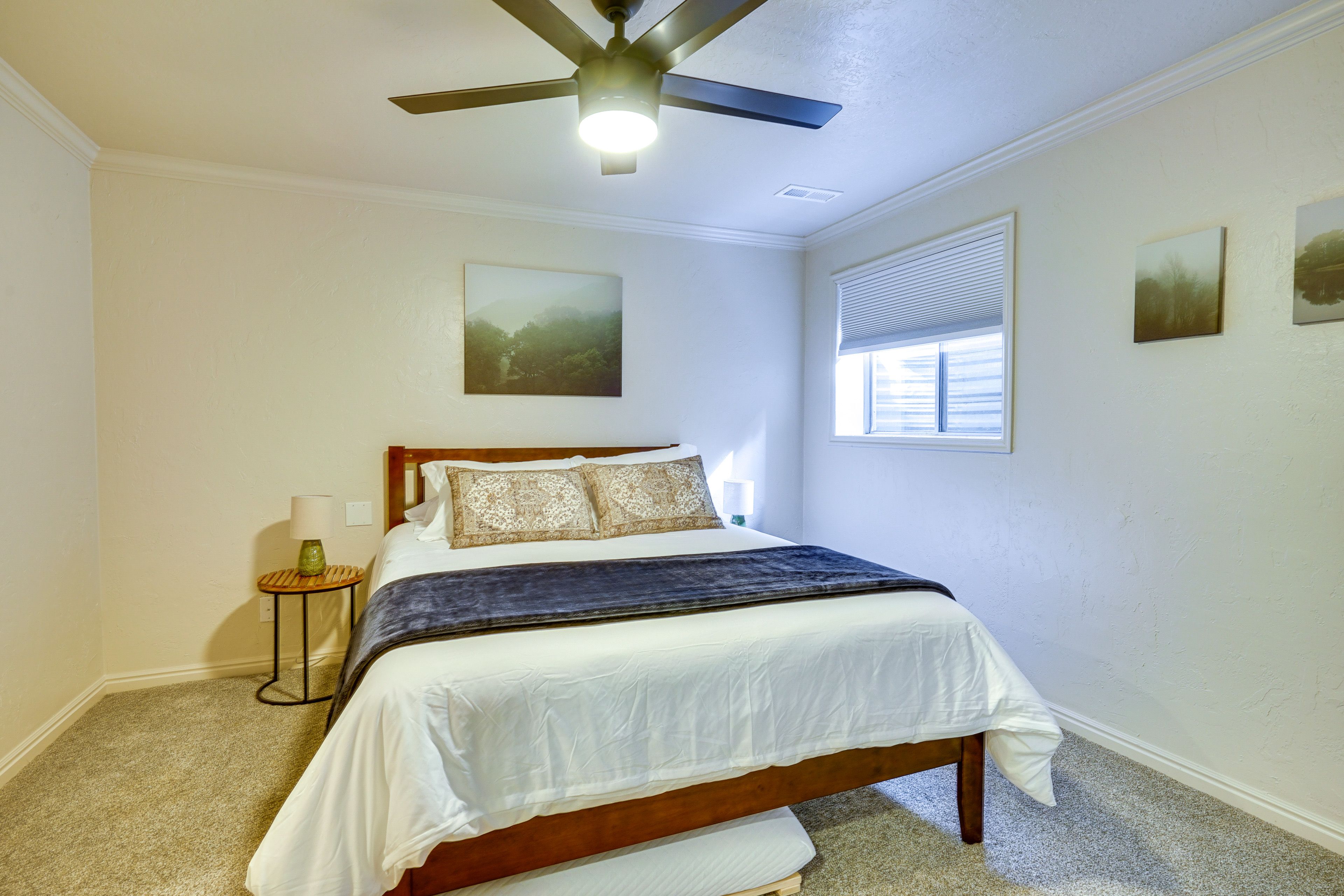 Bedroom 5 | Basement | Queen Bed w/ Twin Trundle | Twin Sleeper Chair