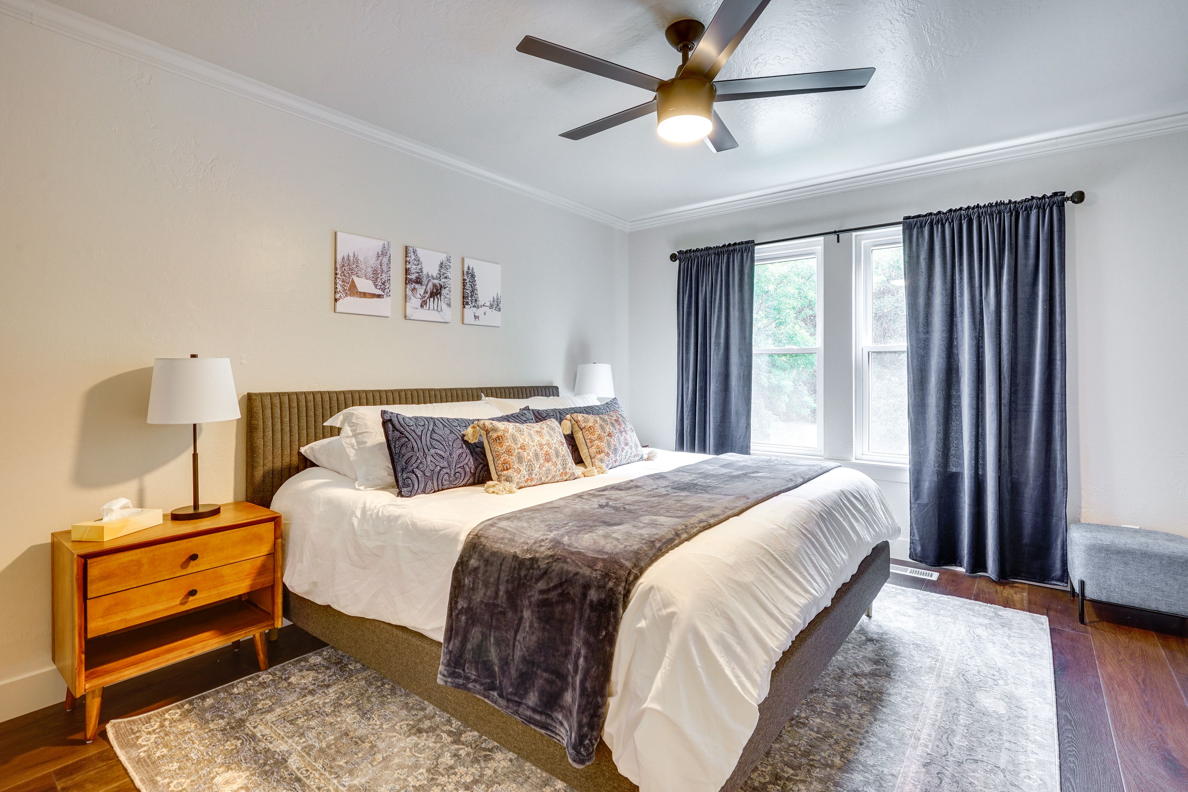 Bedroom 1 | 2nd Floor | King Bed | Linens Provided