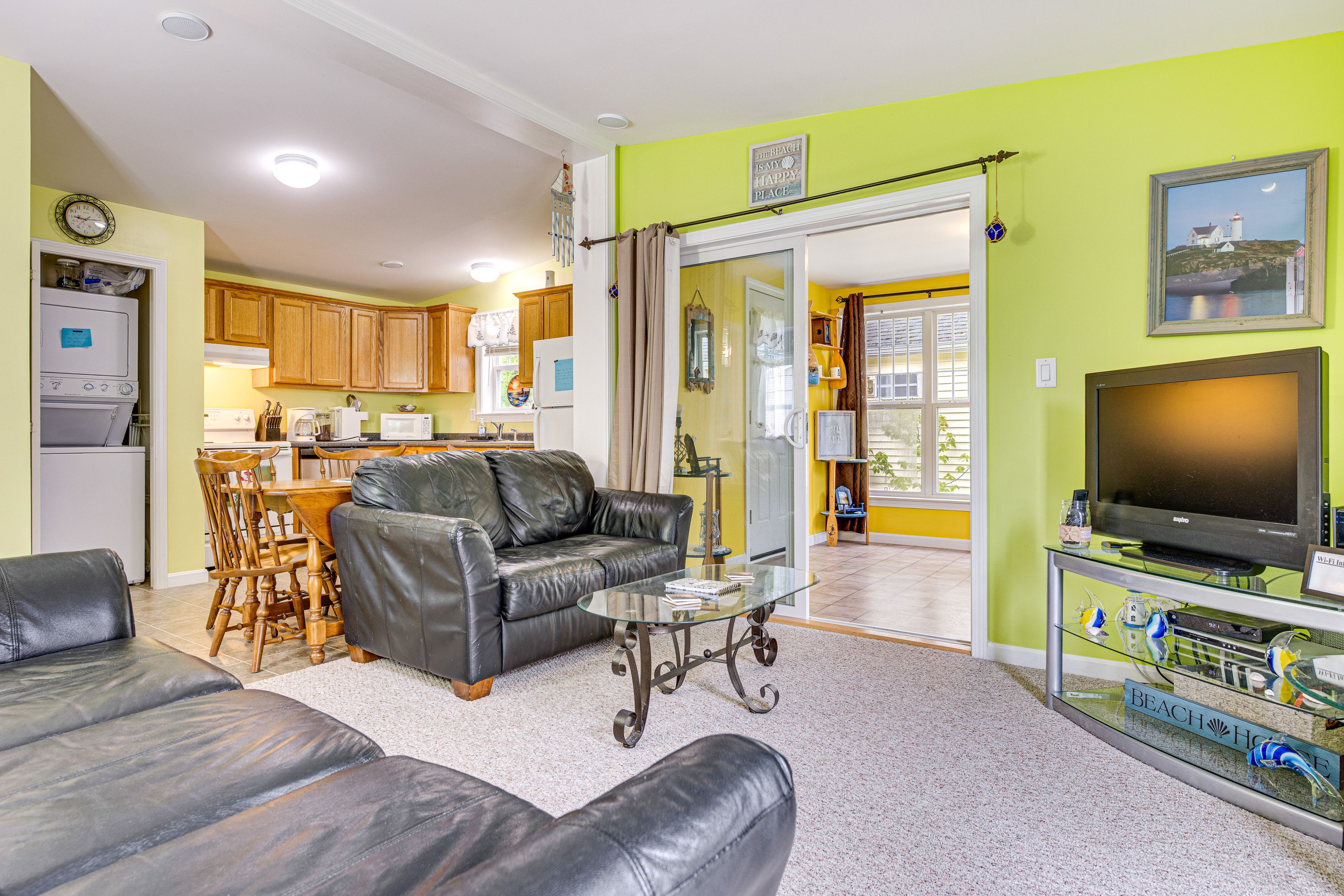 Wells Vacation Rental | 2BR | 1BA | 800 Sq Ft | 4 Steps to Enter
