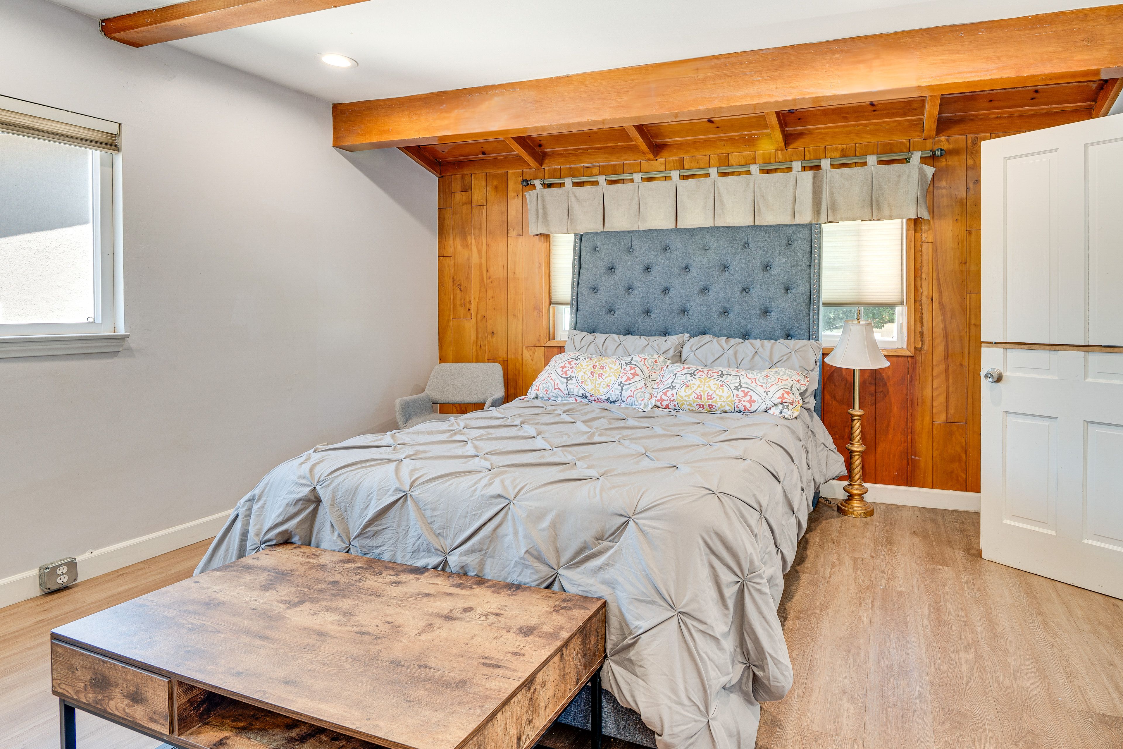 Bedroom 1 | Queen Bed | Linens Provided | Smart TV