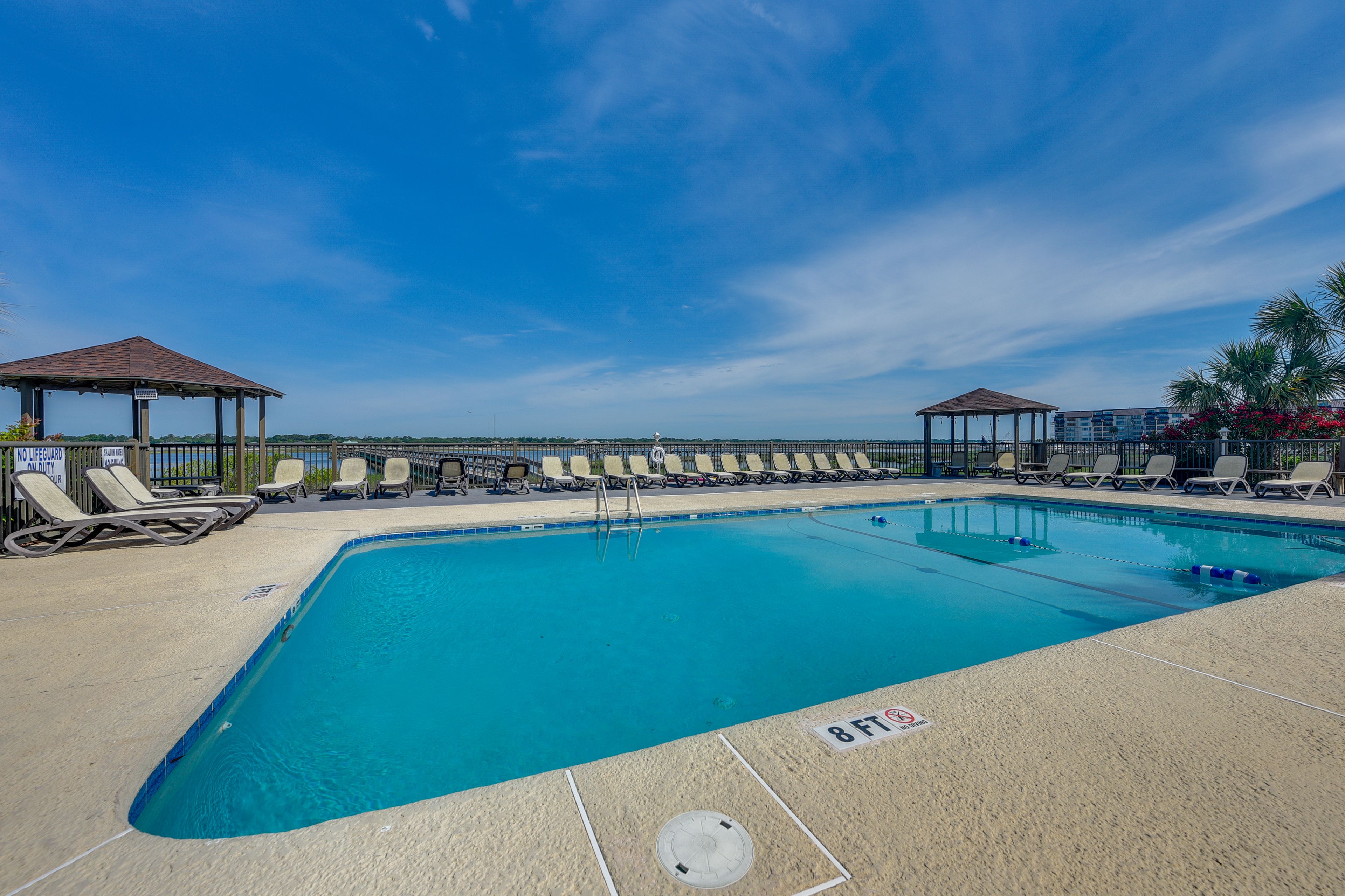 Murrells Inlet Vacation Rental | 2BR | 2BA | 800 Sq Ft | Stairs Required