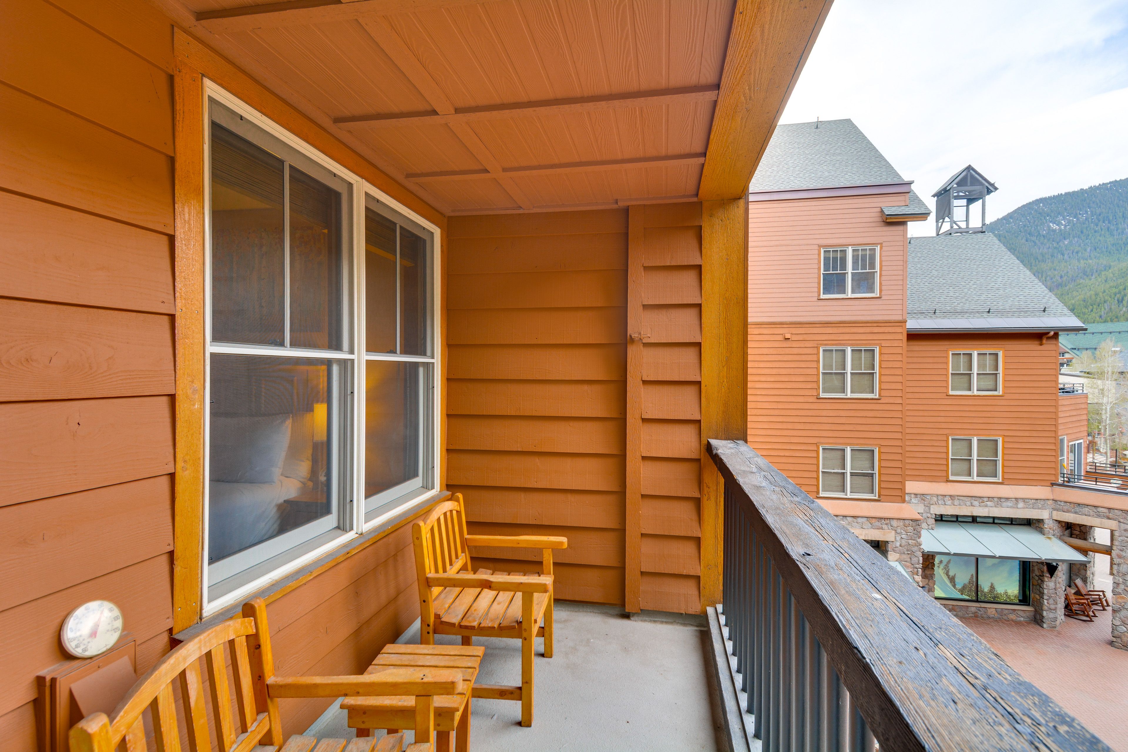 Private Balcony | Outdoor Seating | Mountain Views