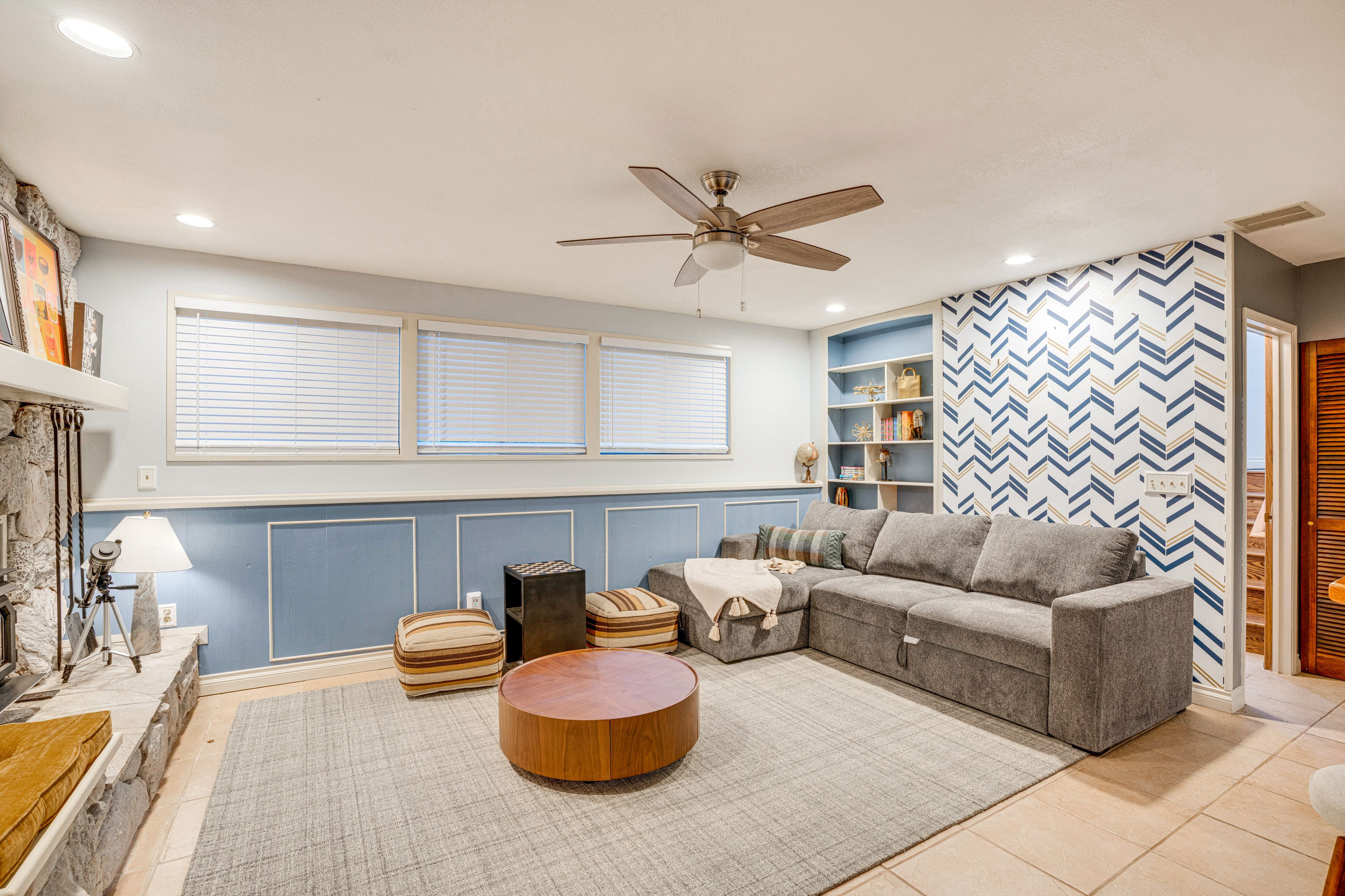 Basement Living Area