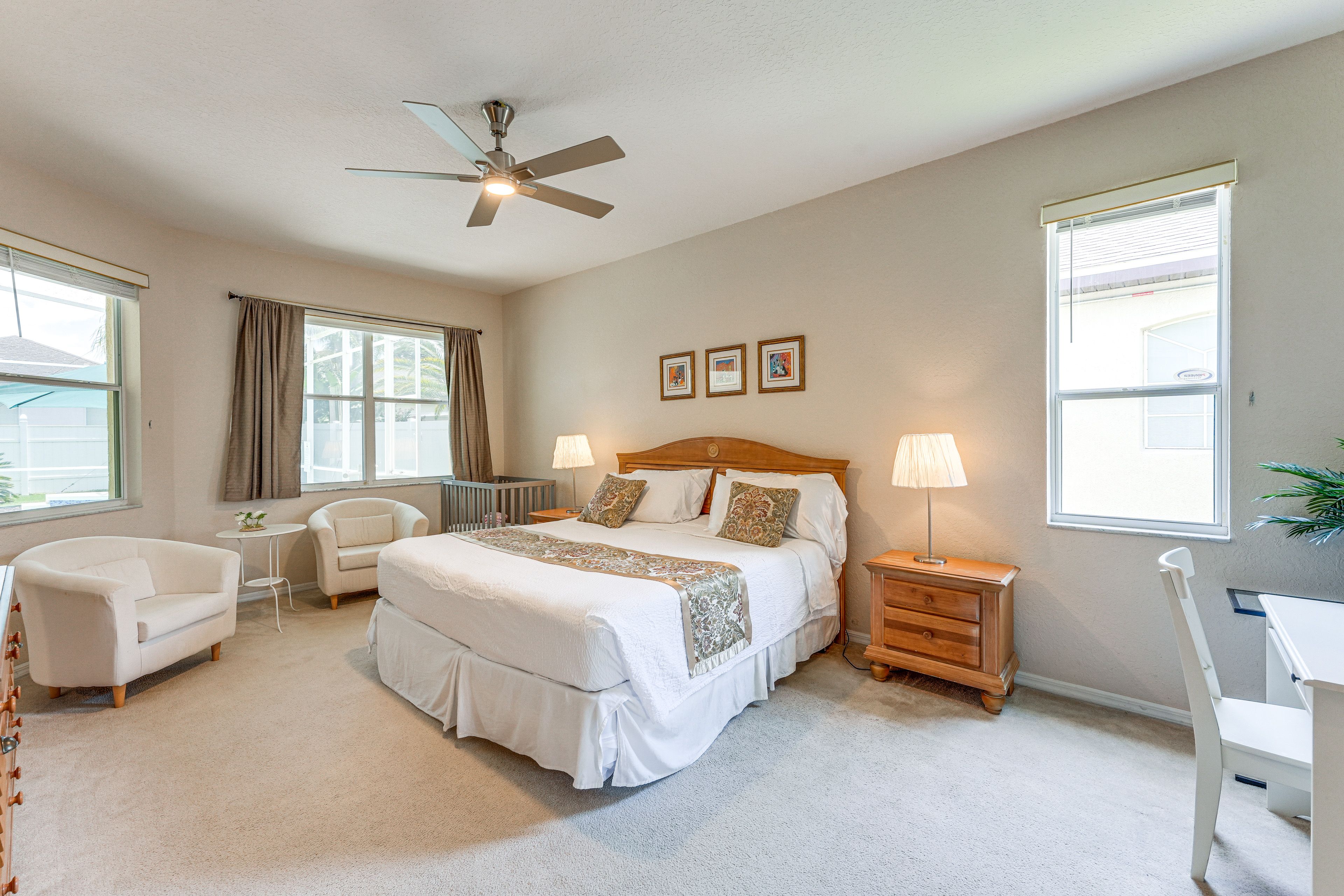 Bedroom 1 | California King Bed | Linens Provided