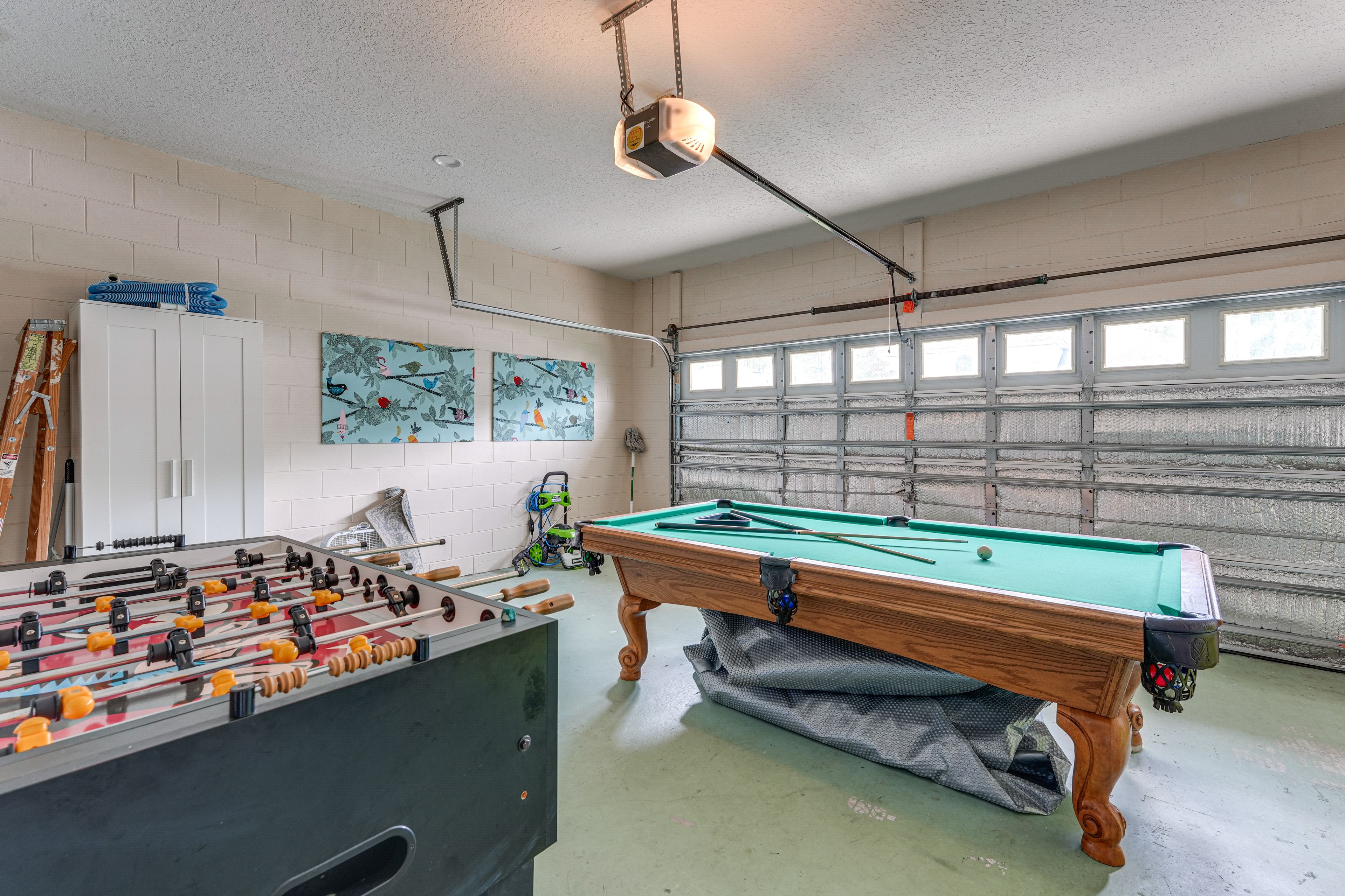 Garage Game Room