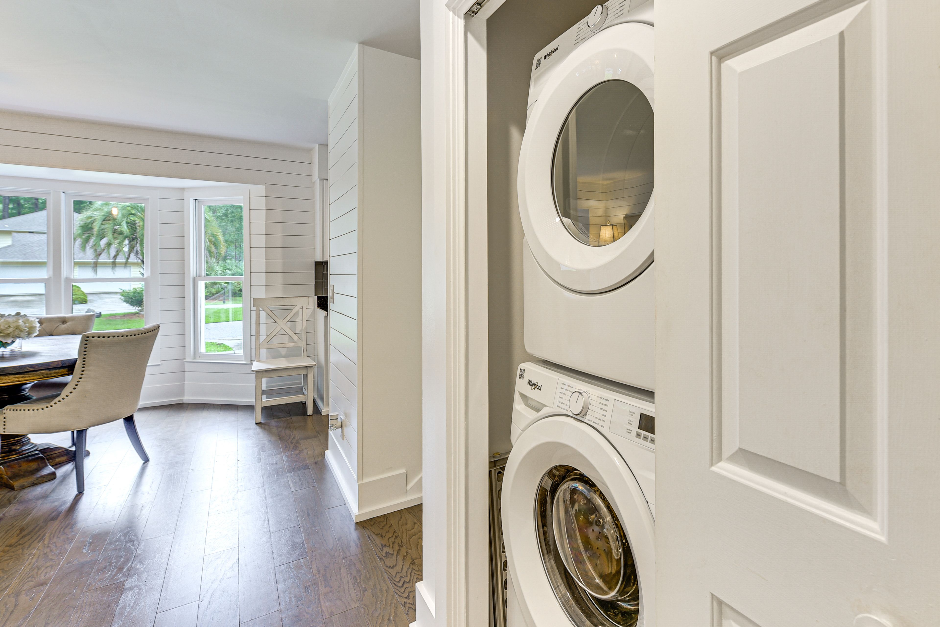 Laundry Closet | 1st Floor | Washer & Dryer