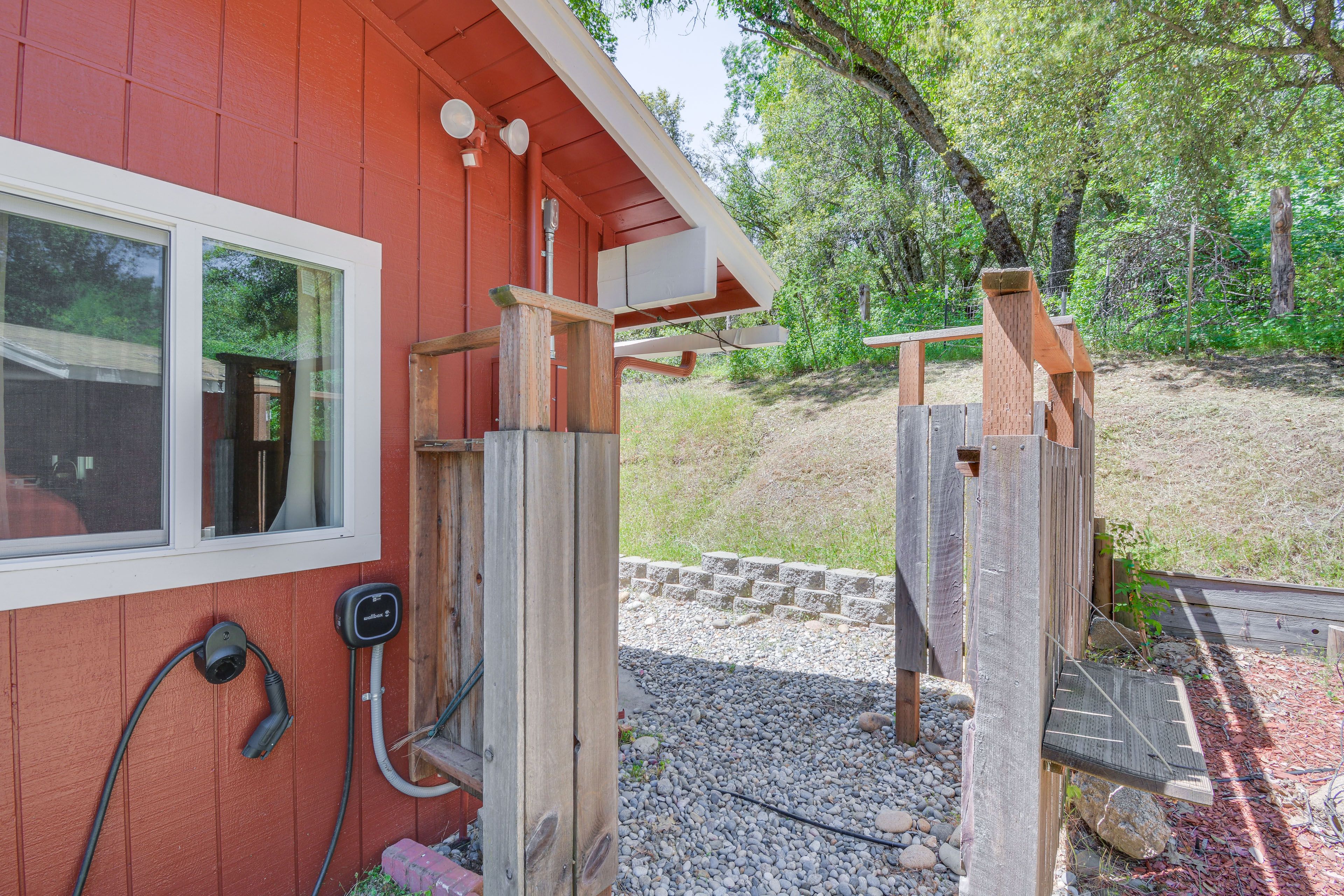 Cabin Exterior | EV Charger