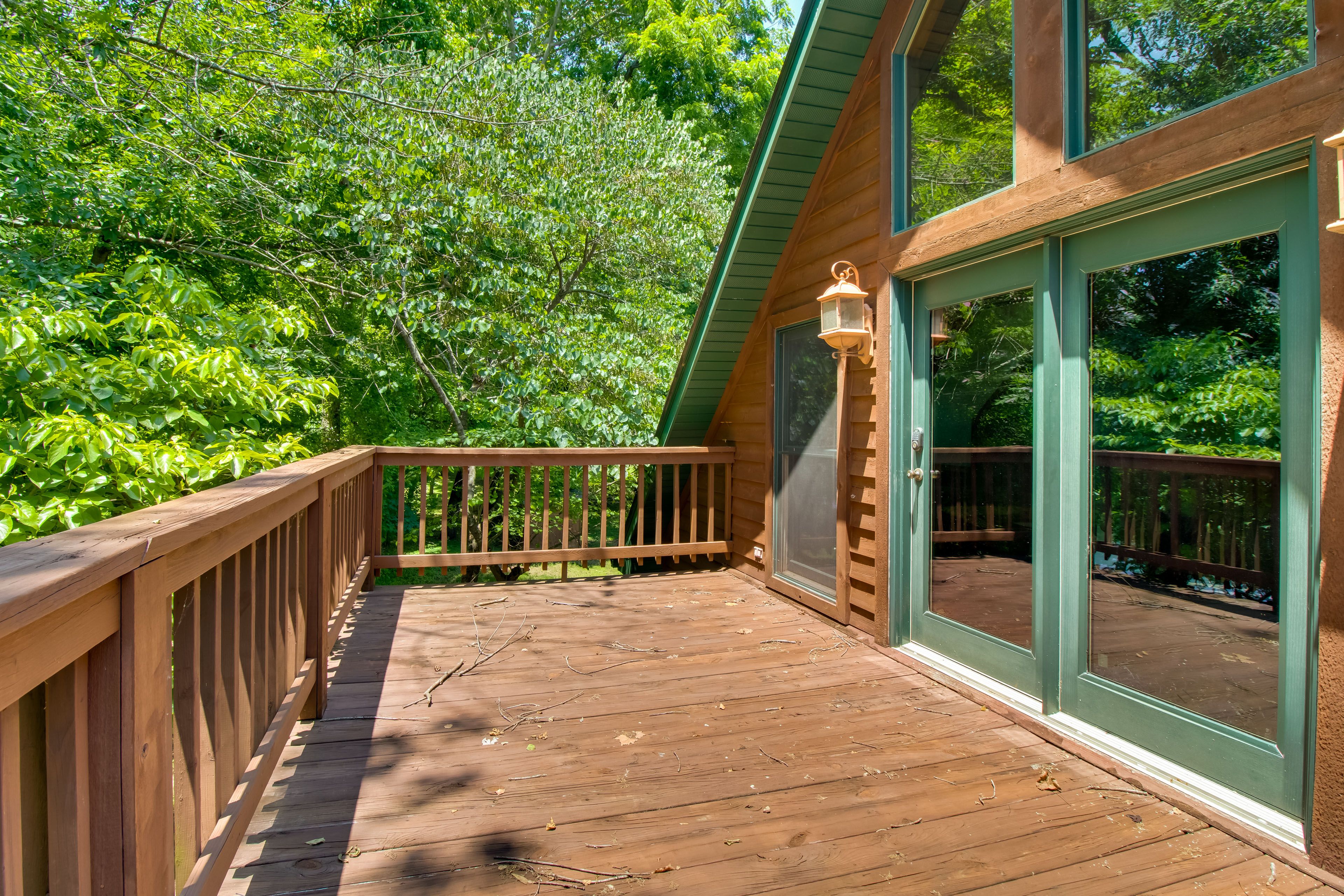 Studio Exterior | Private Deck