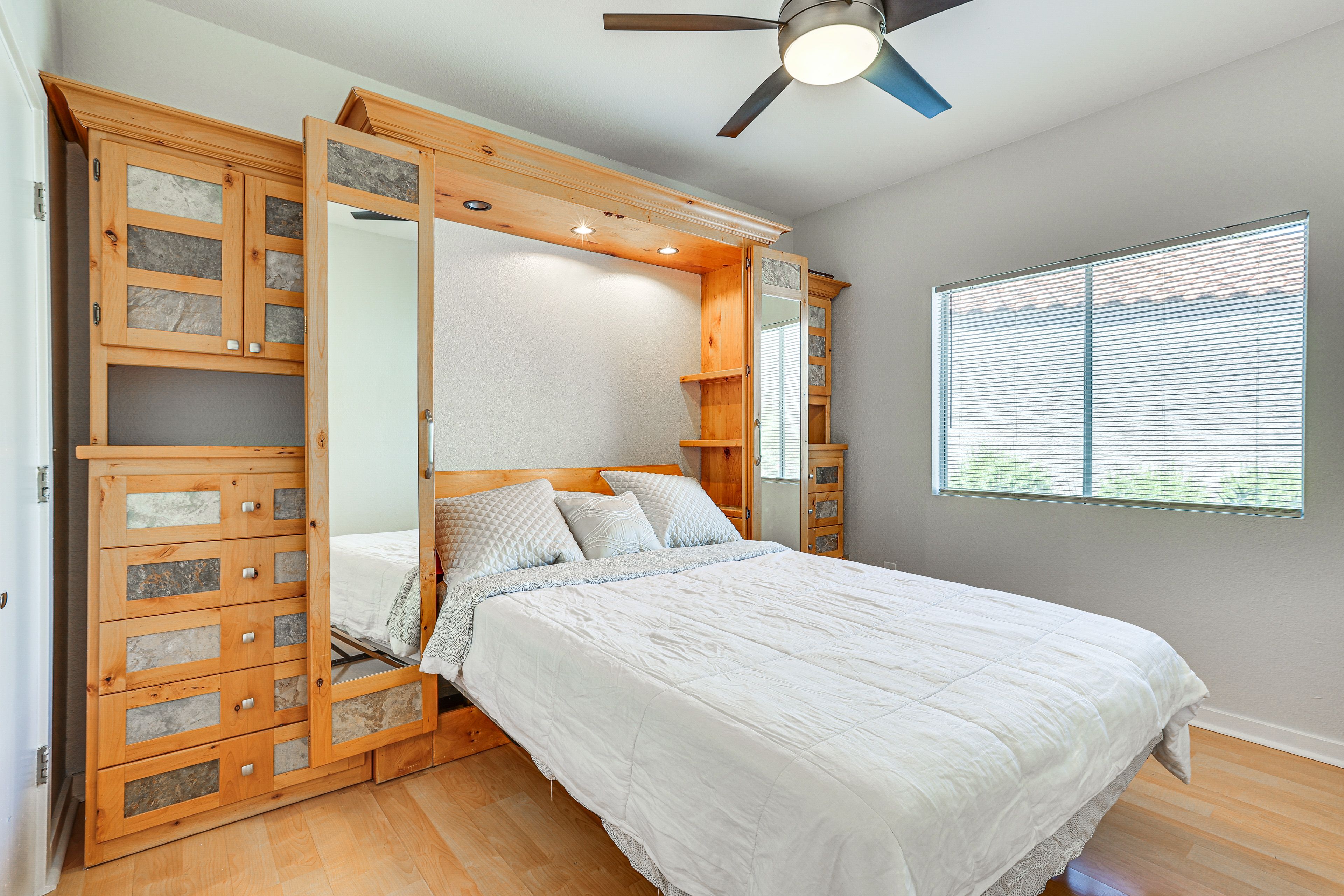 Bedroom 2 | Queen Murphy Bed | Linens Provided