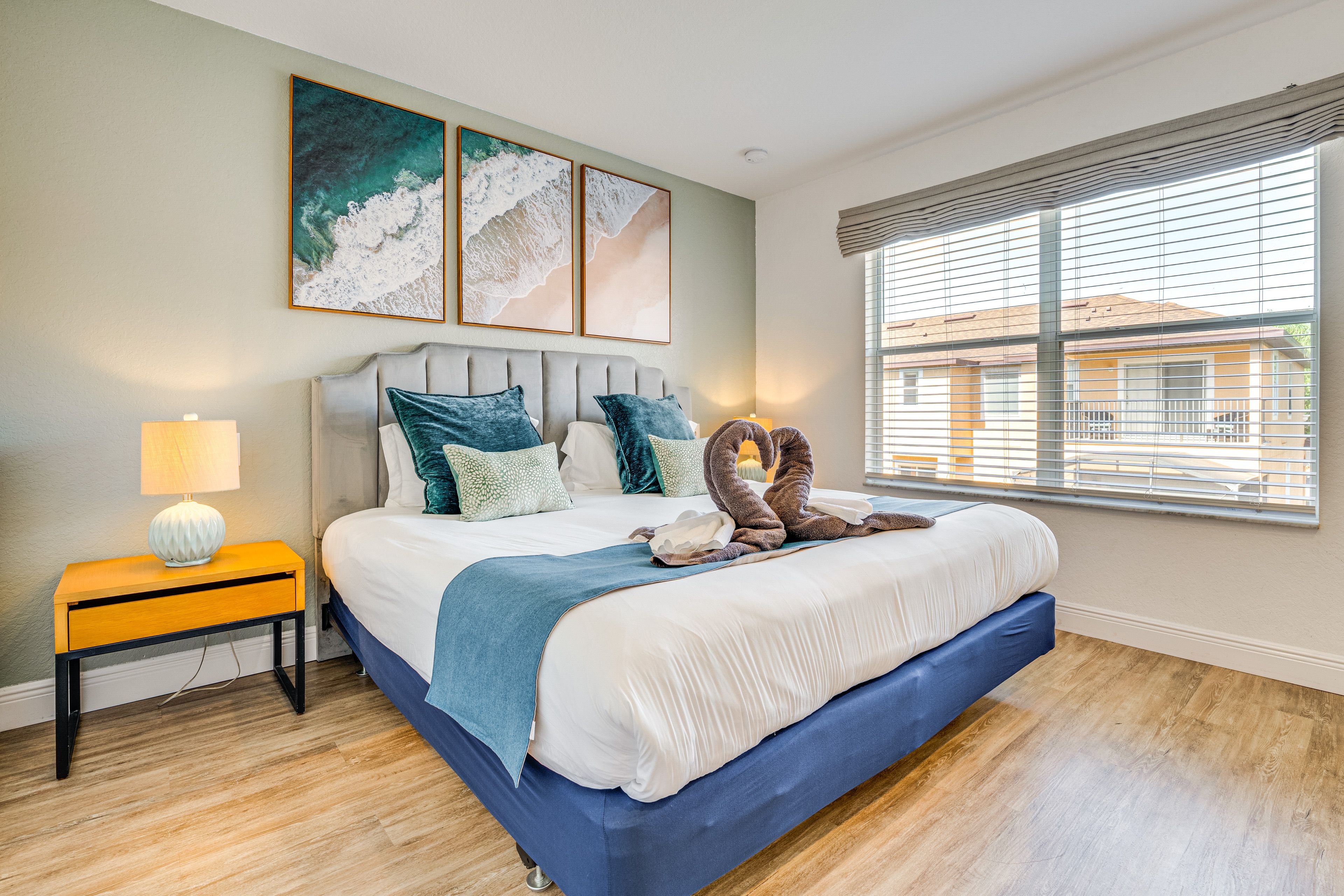 Bedroom 1 | King Bed | Linens | 2nd Floor