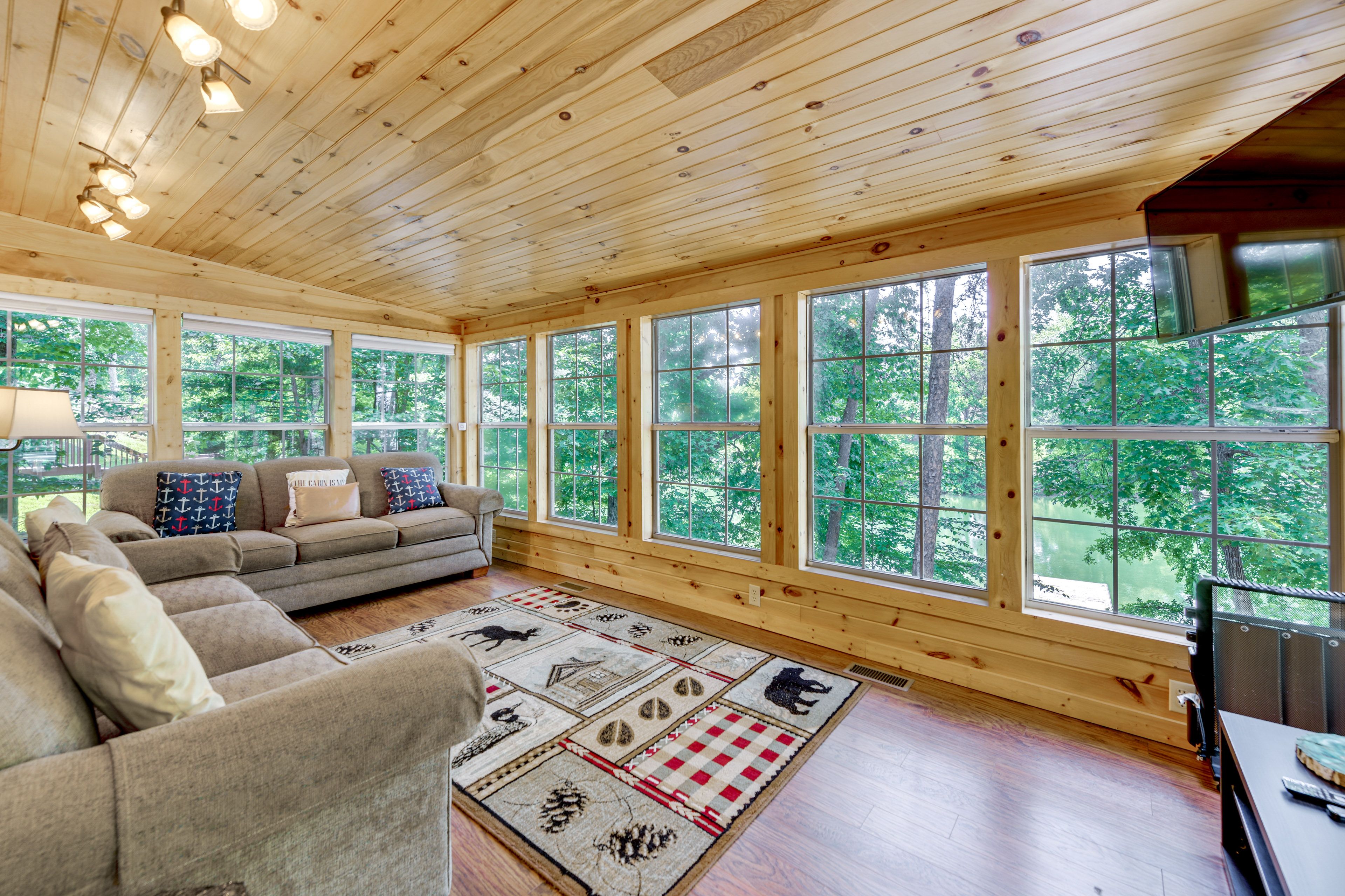 Sunroom | Smart TV | Views | Multi-Level Home