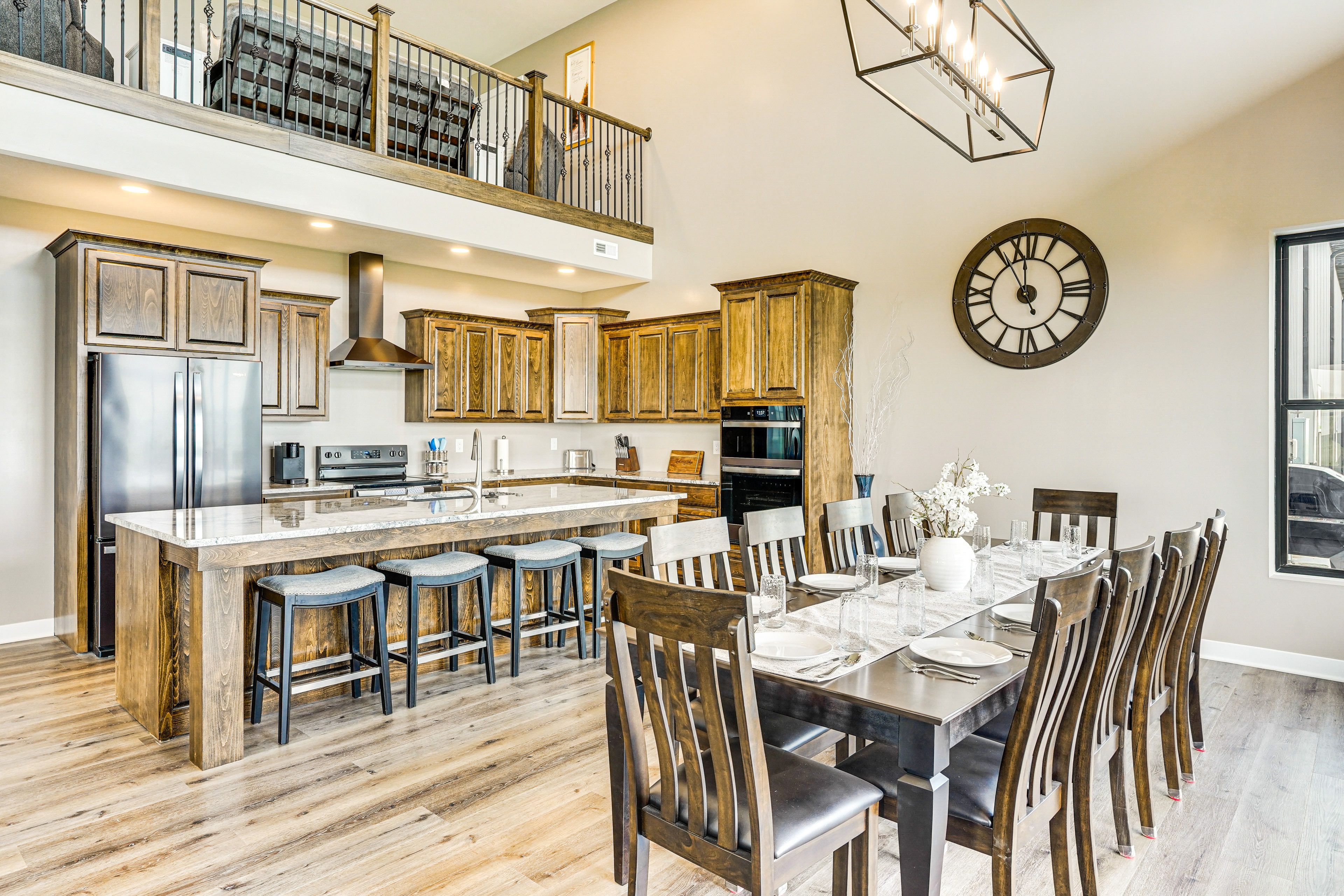 Dining Area | Dishware & Flatware | 1st Floor