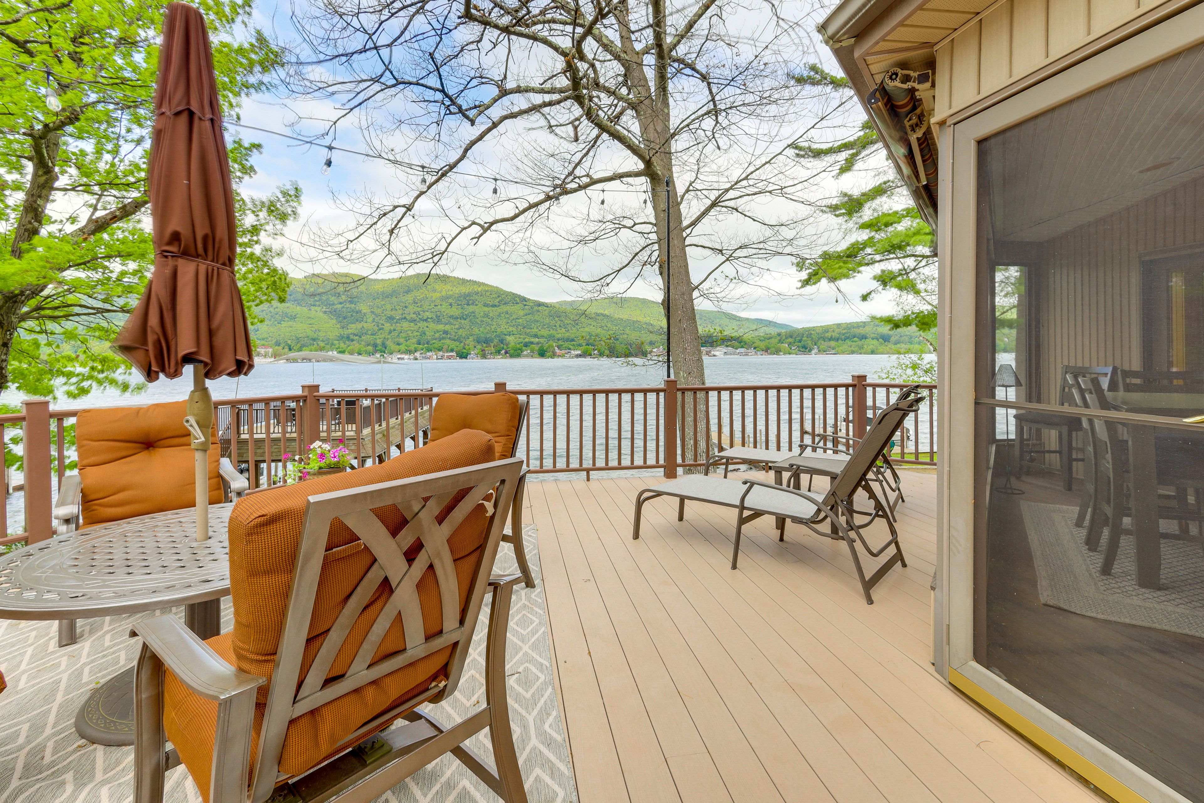 Private Deck | Al Fresco Dining | Water Views